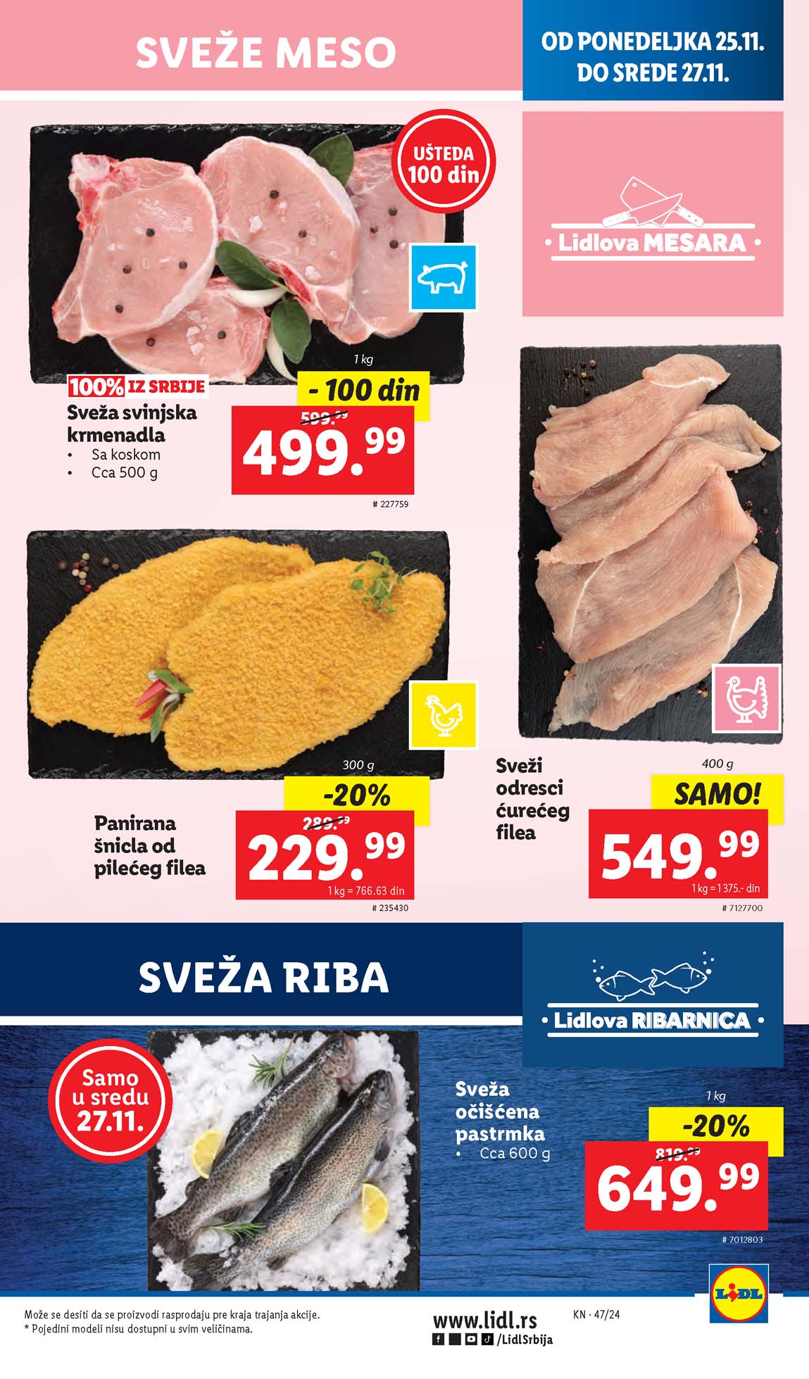 Katalozi Lidl kataloška ponuda