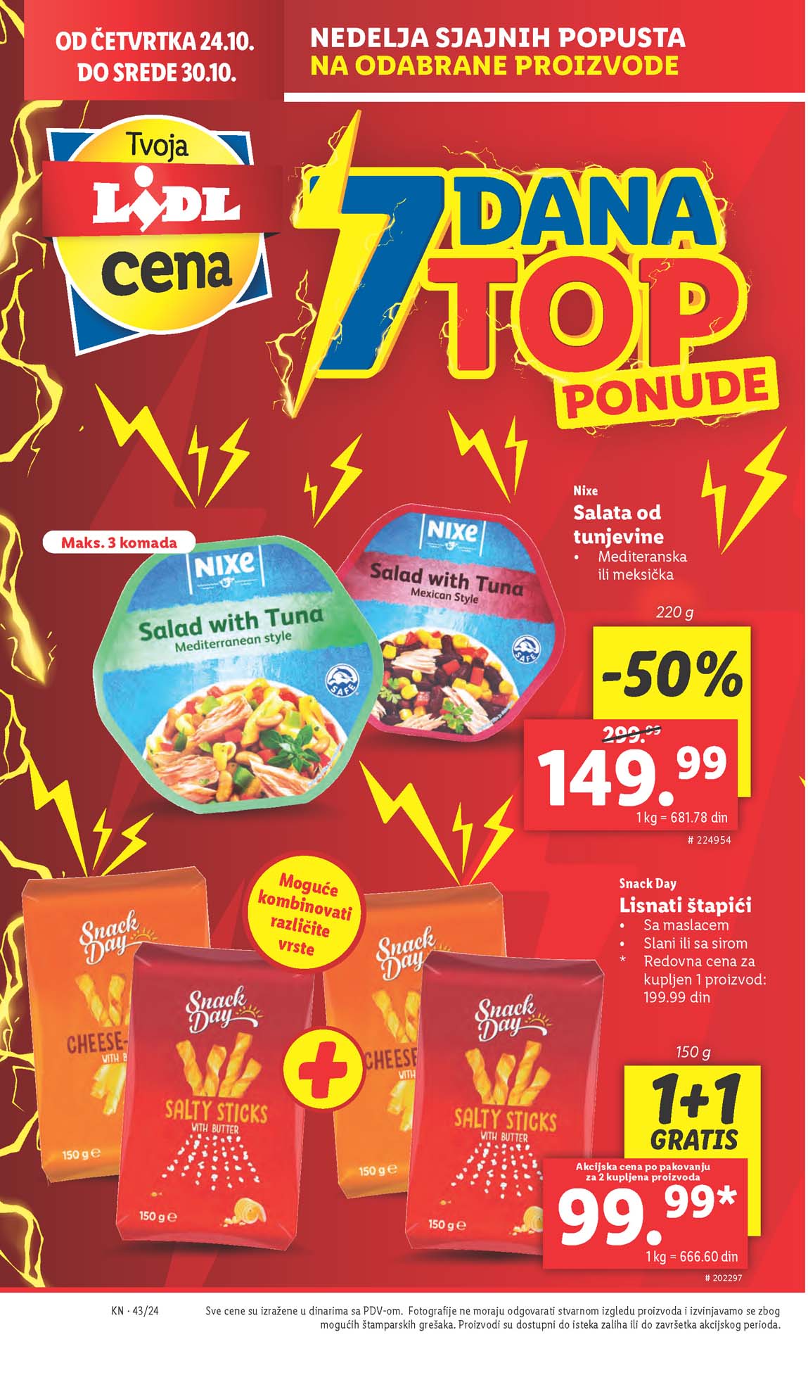 LIDL SNIZENJE SNIZENJA  KATALOG AKCIJA