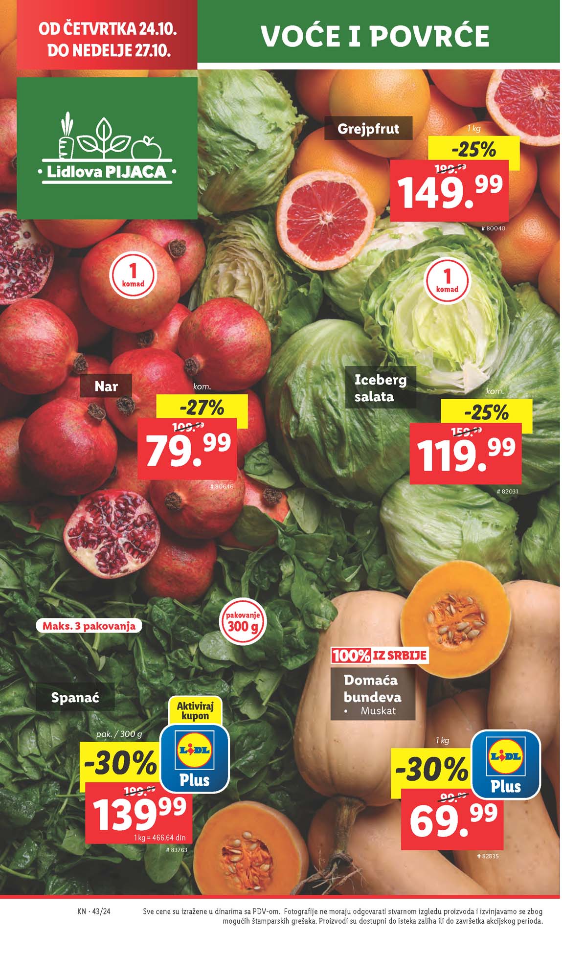 LIDL SNIZENJE SNIZENJA  KATALOG AKCIJA