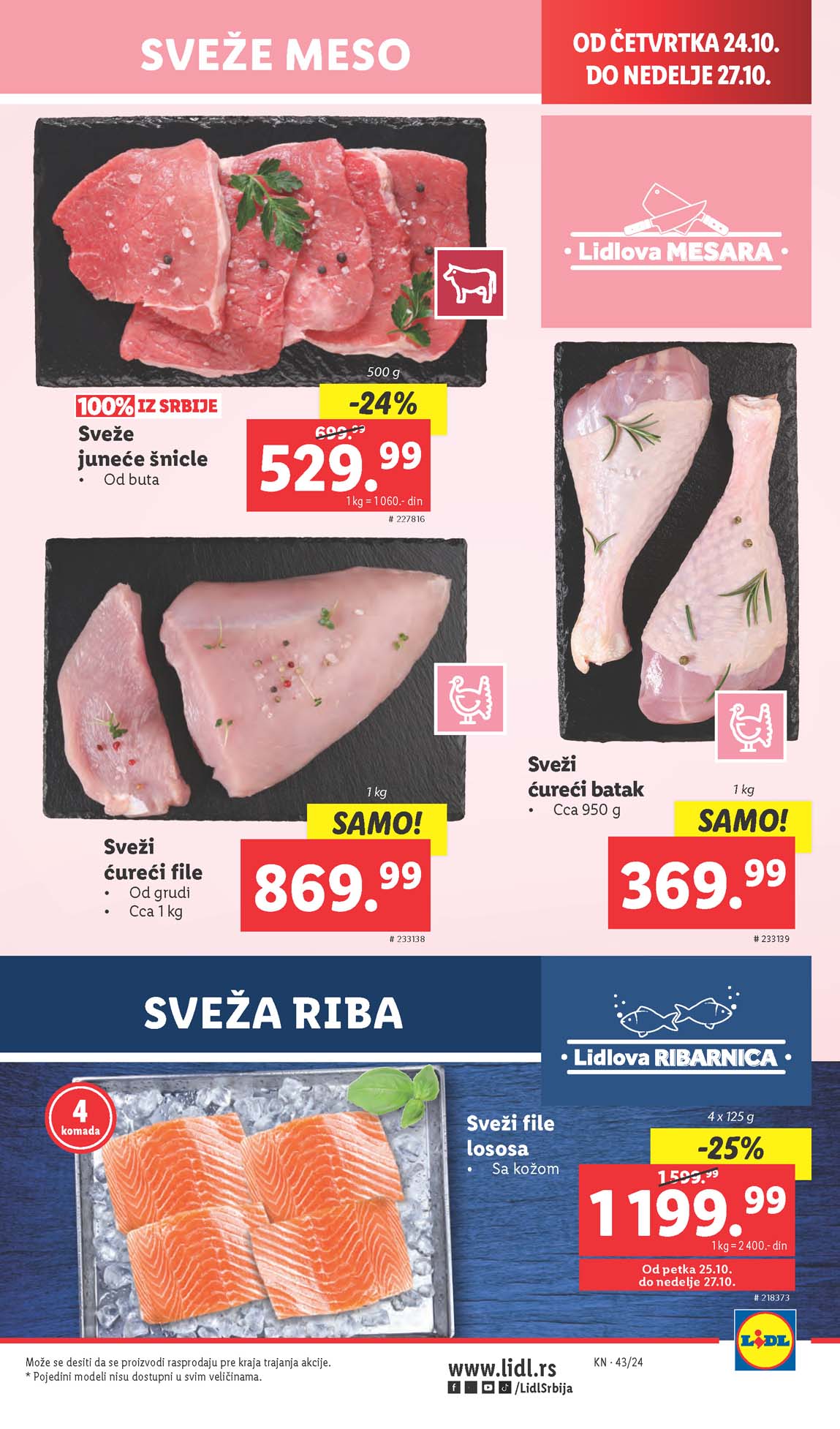 LIDL SNIZENJE SNIZENJA  KATALOG AKCIJA