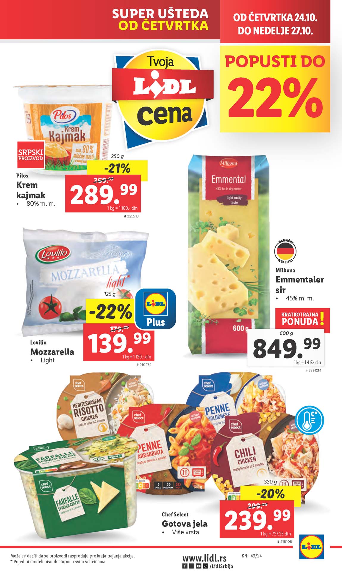 LIDL SNIZENJE SNIZENJA  KATALOG AKCIJA