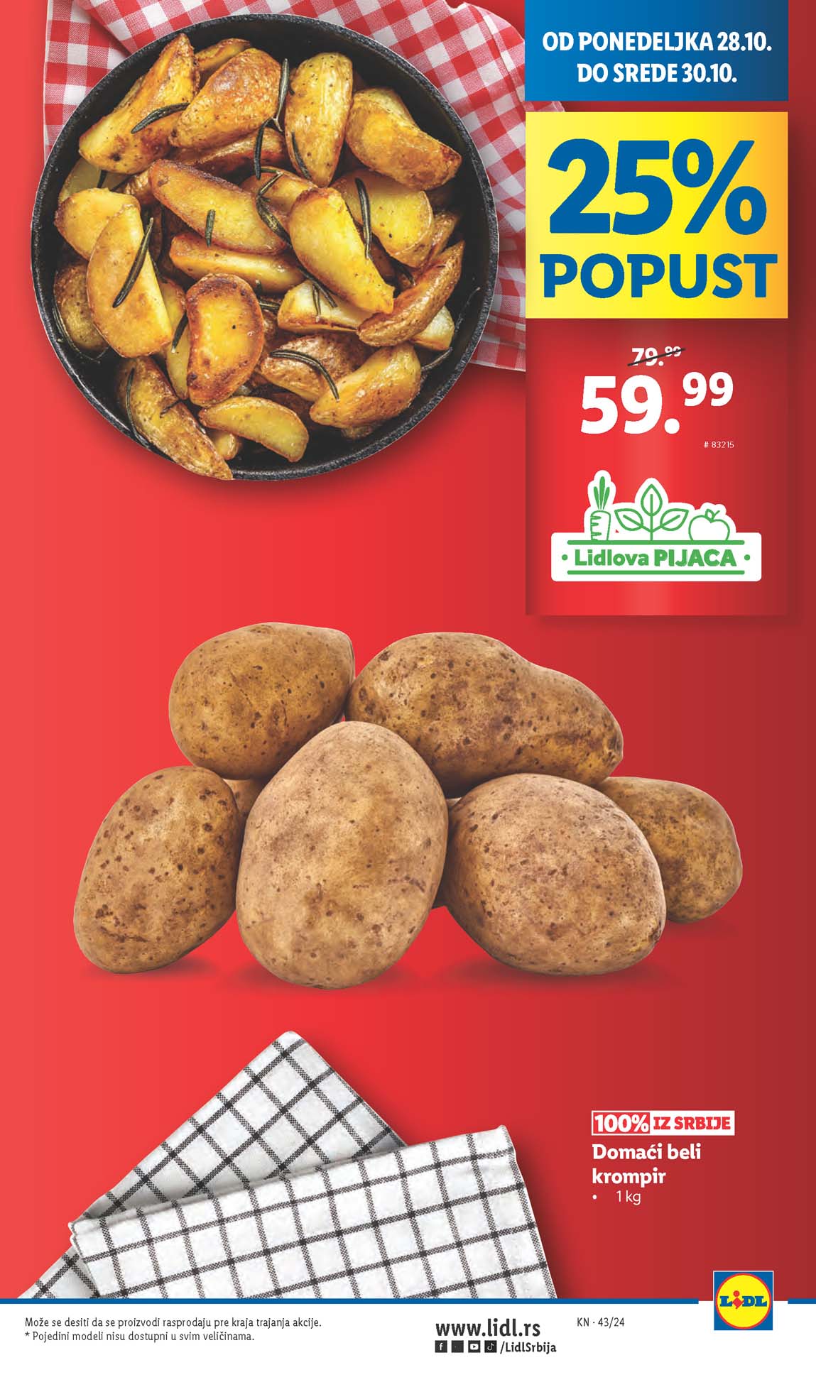 LIDL SNIZENJE SNIZENJA  KATALOG AKCIJA