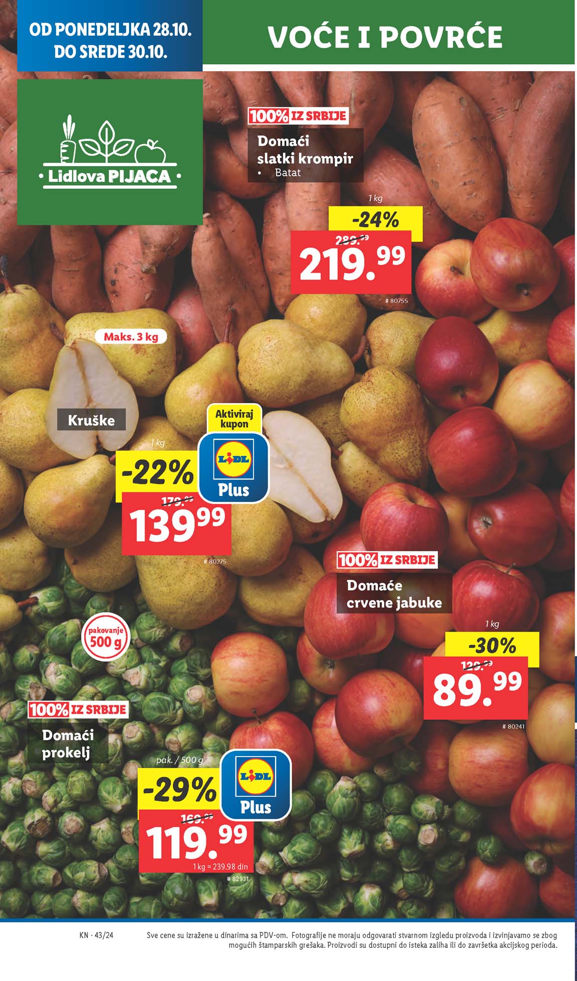 LIDL SNIZENJE SNIZENJA  KATALOG AKCIJA