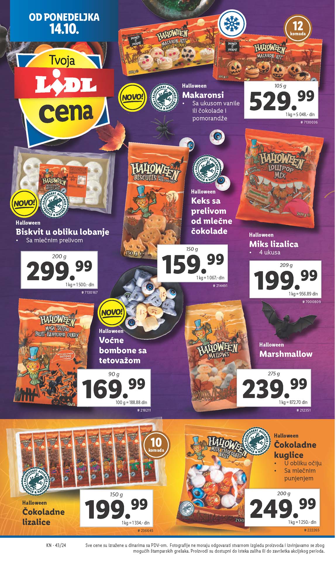 LIDL SNIZENJE SNIZENJA  KATALOG AKCIJA