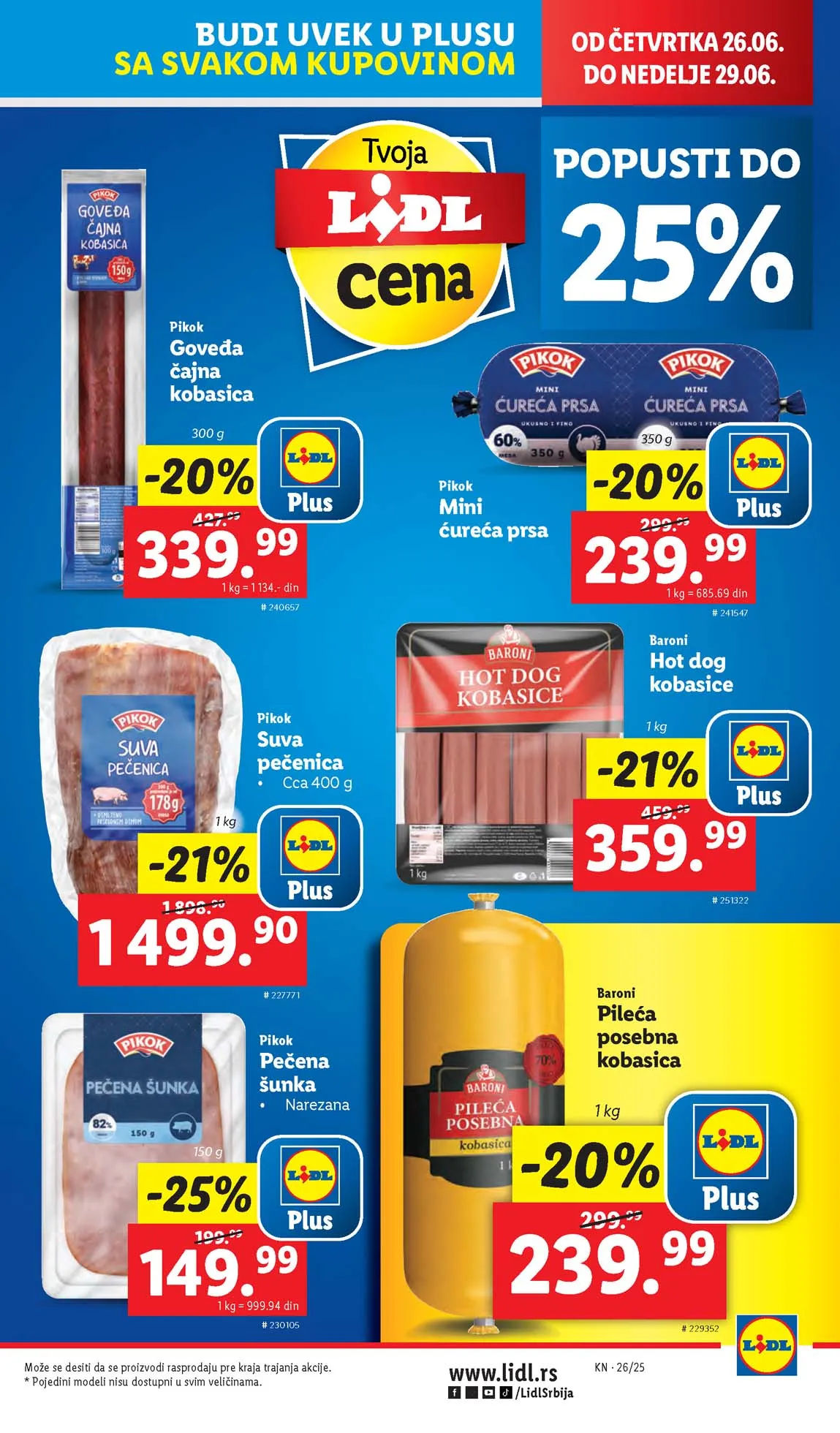 Katalozi Lidl kataloška ponuda