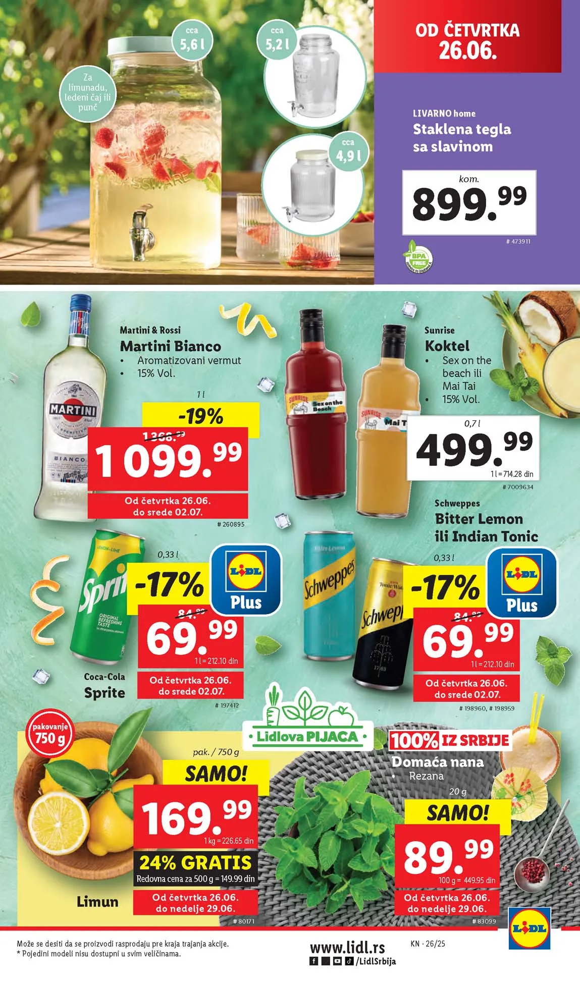 Katalozi Lidl kataloška ponuda
