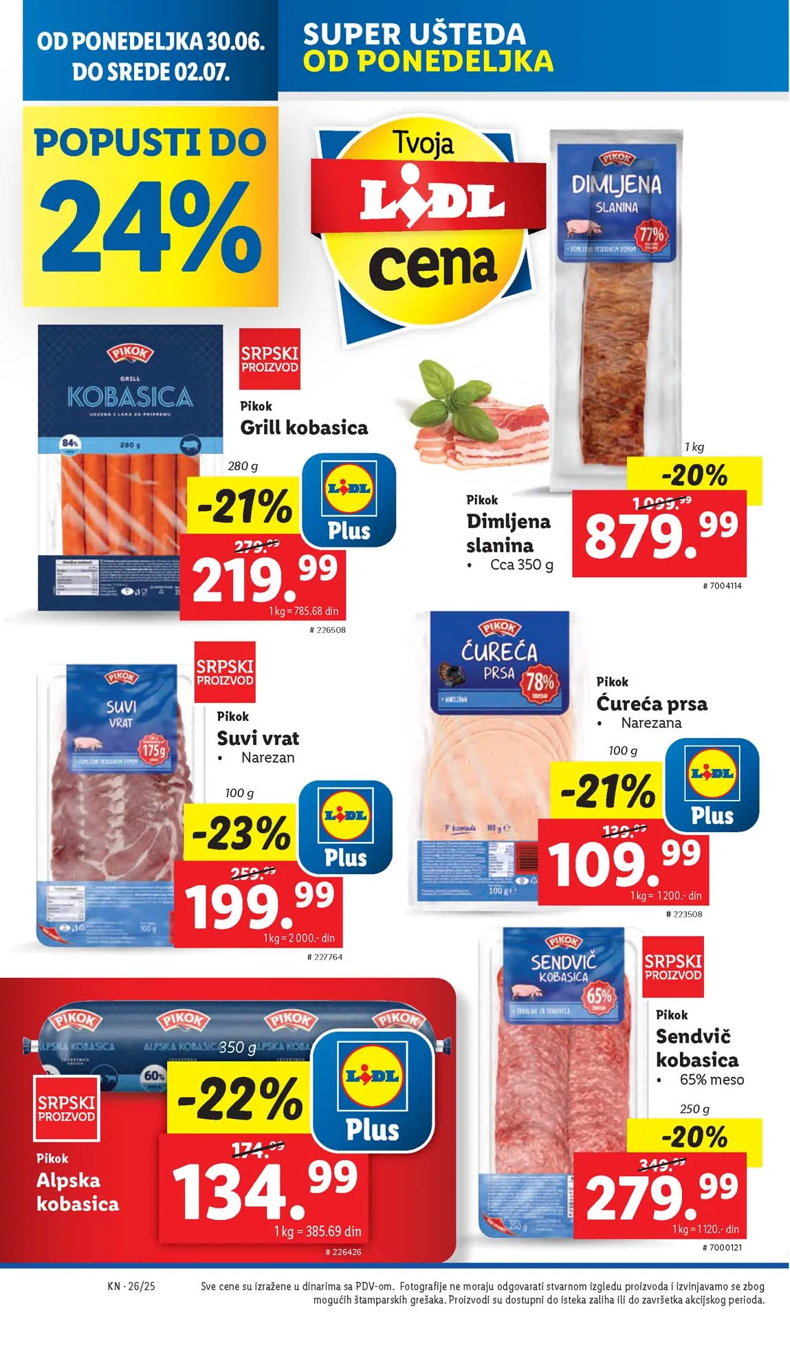Katalozi Lidl kataloška ponuda