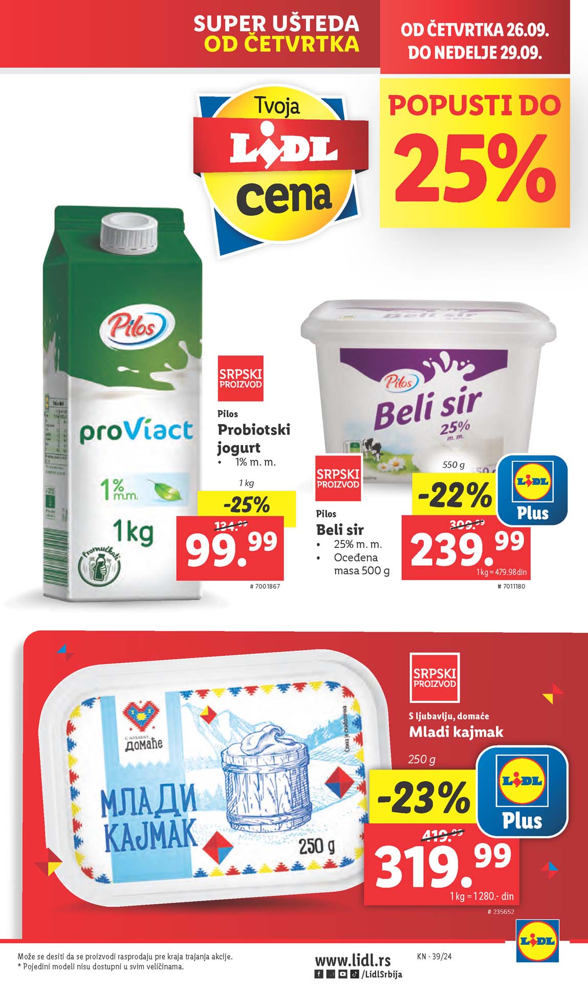 LIDL SNIZENJE SNIZENJA  KATALOG AKCIJA