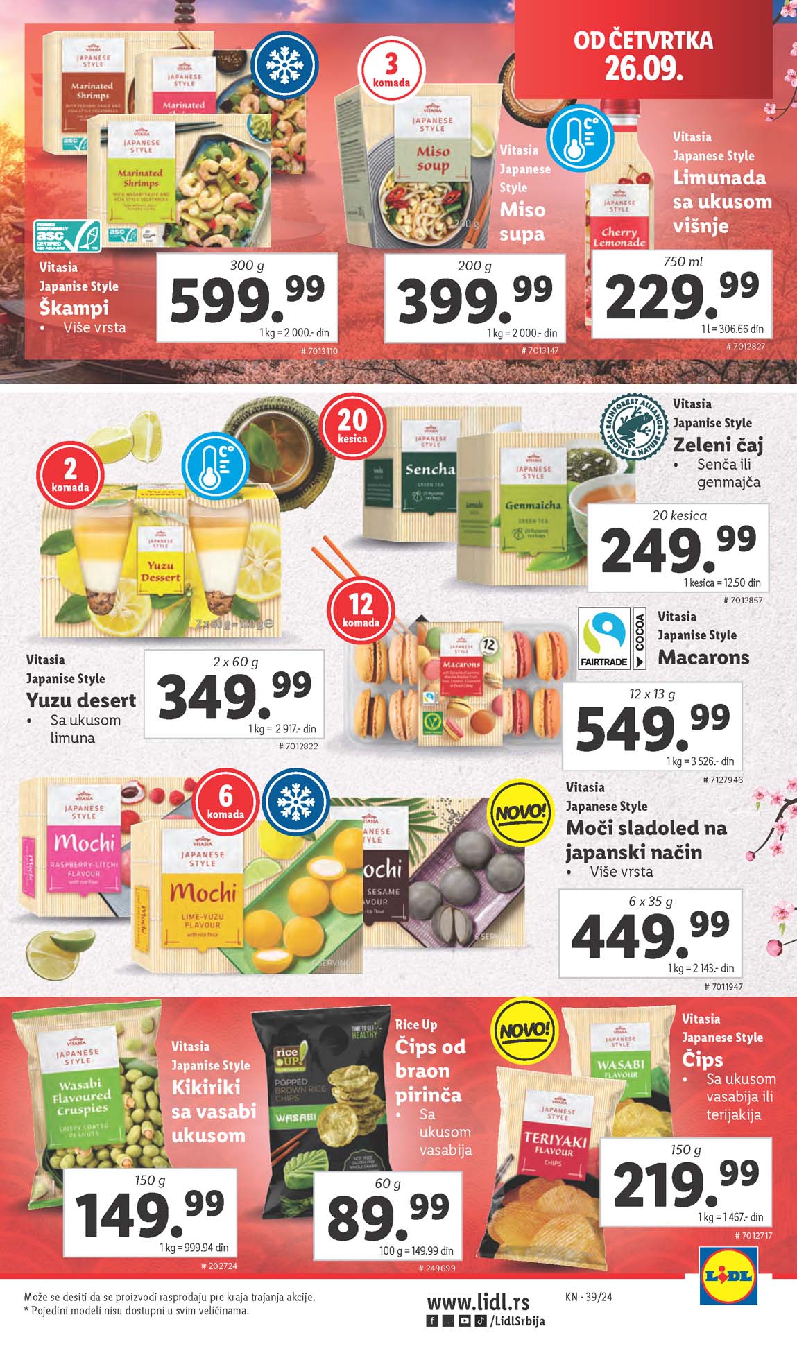 LIDL SNIZENJE SNIZENJA  KATALOG AKCIJA