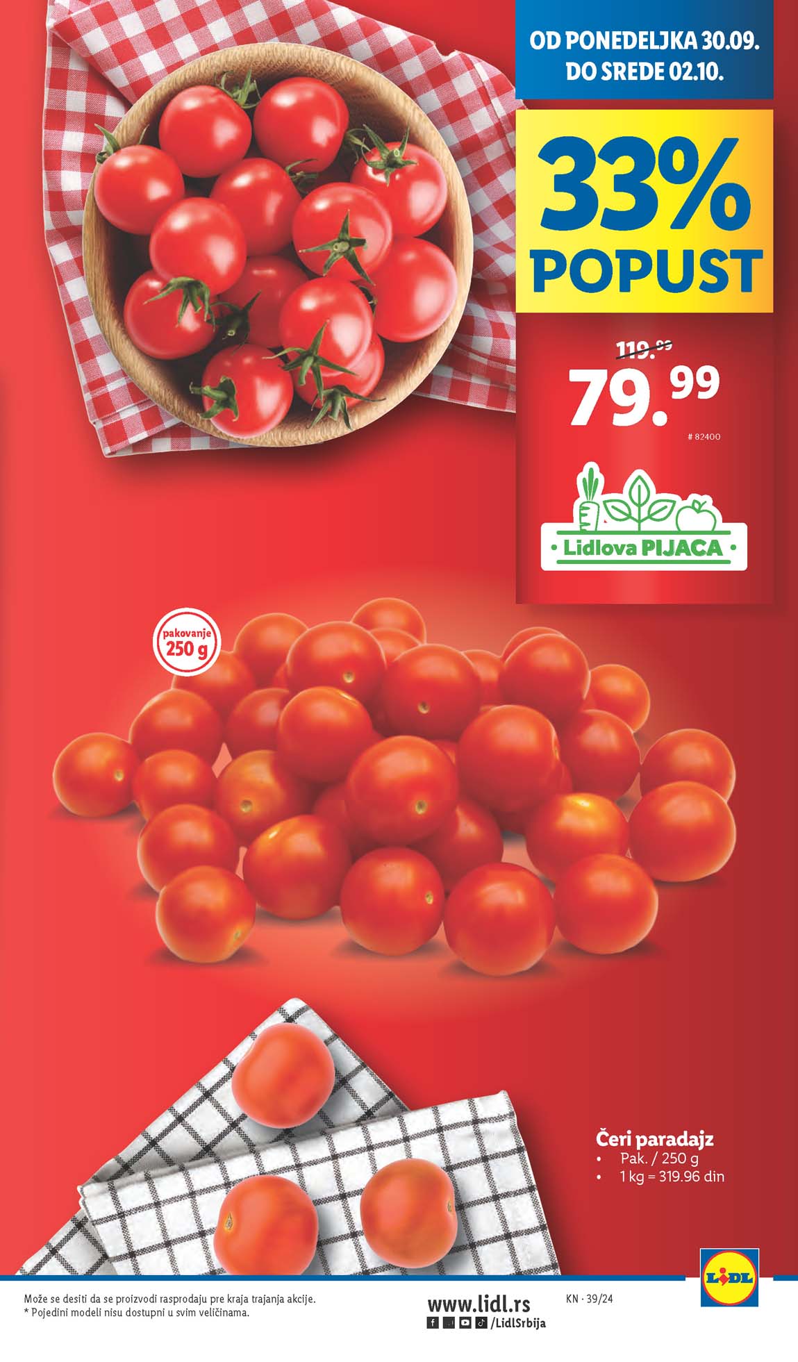 LIDL SNIZENJE SNIZENJA  KATALOG AKCIJA