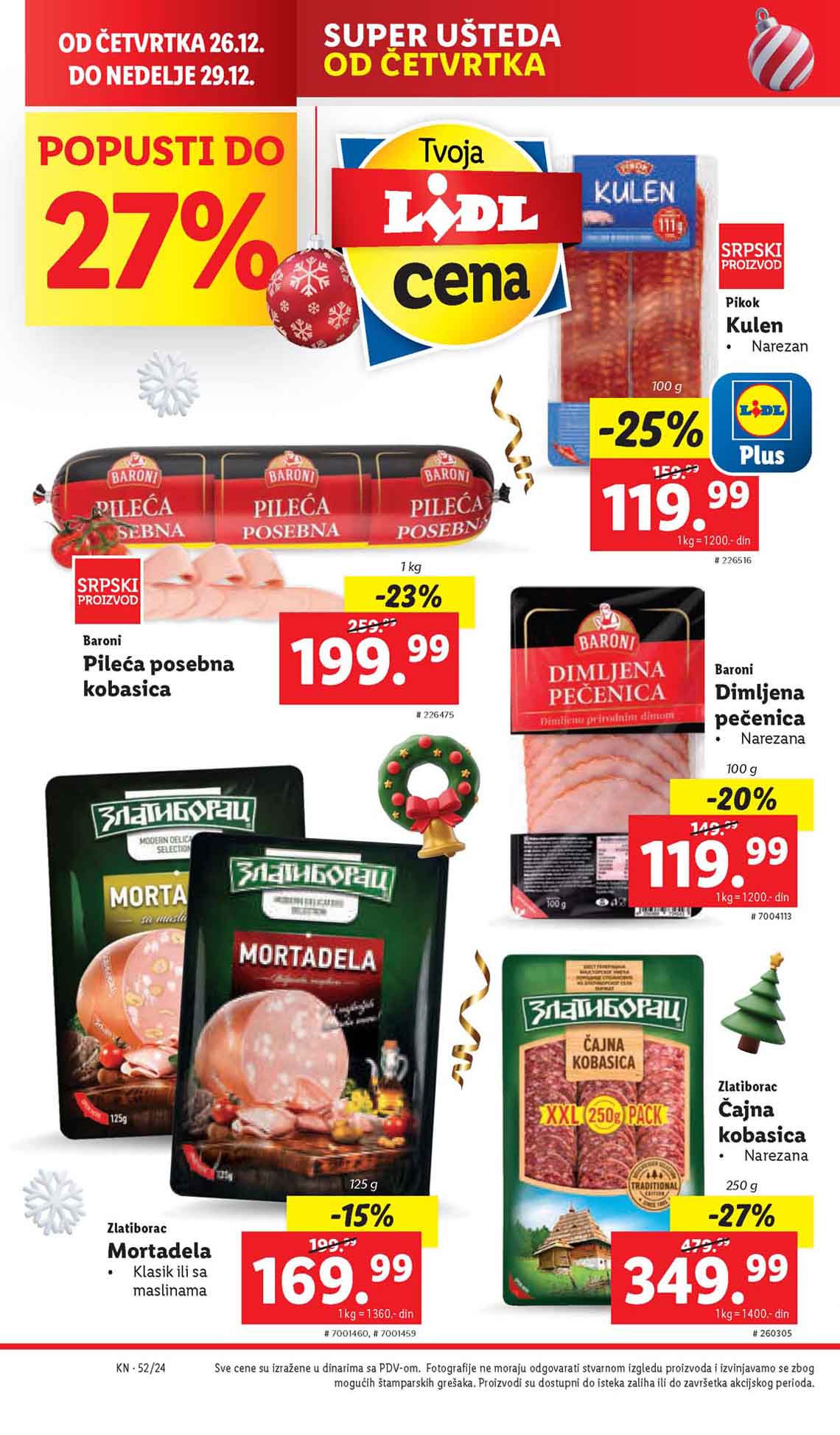 Katalozi Lidl kataloška ponuda