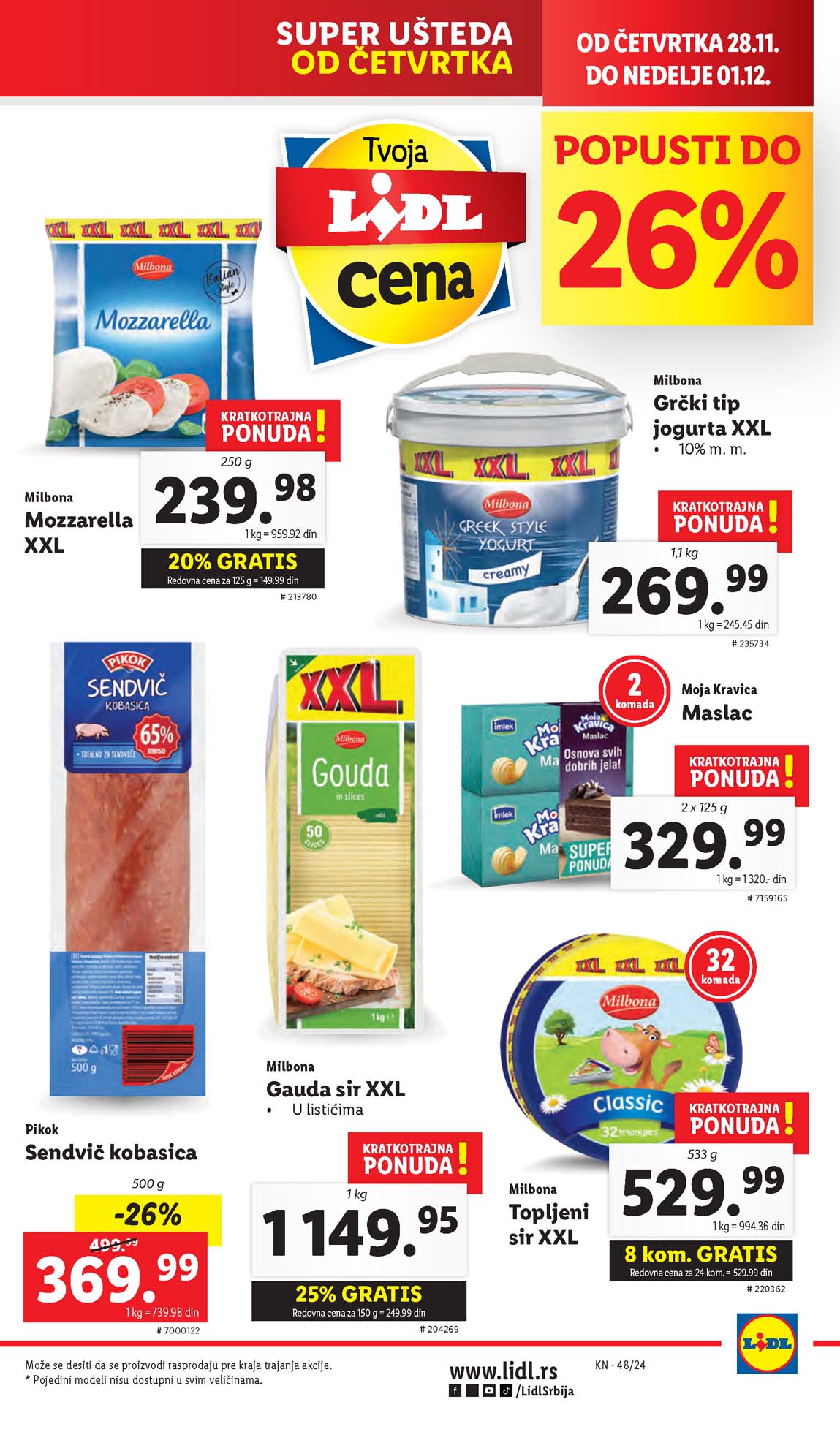 Katalozi Lidl kataloška ponuda