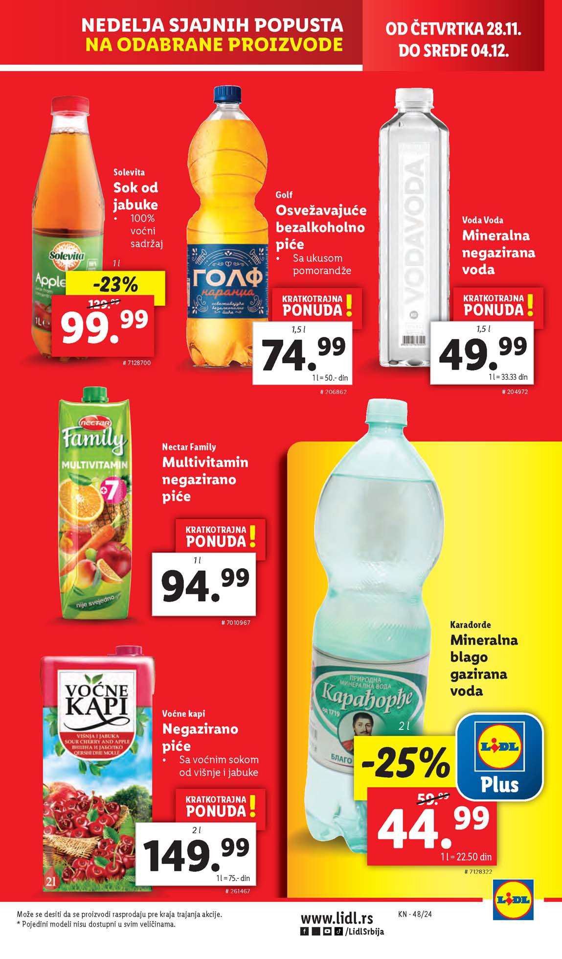 Katalozi Lidl kataloška ponuda