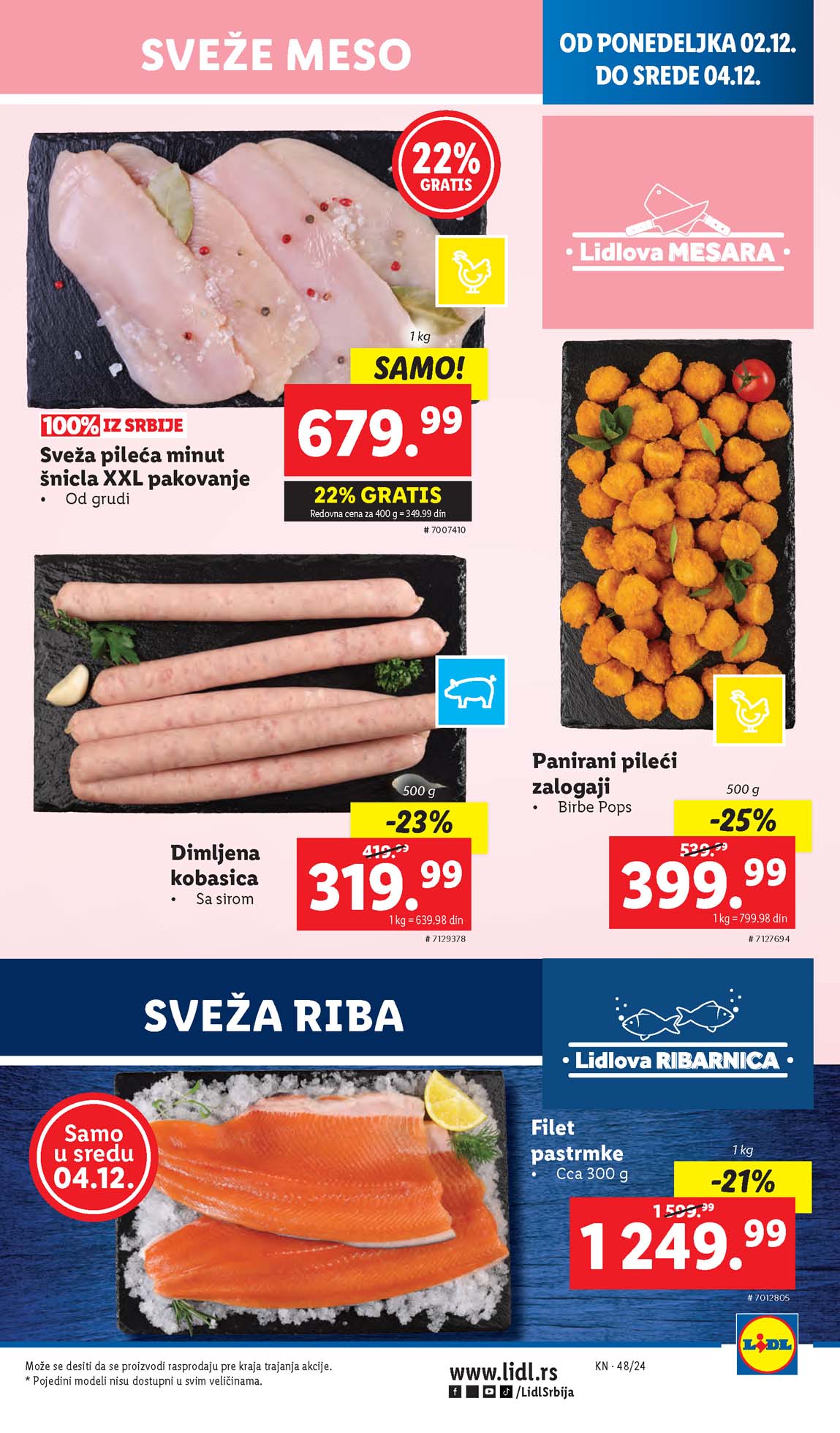 Katalozi Lidl kataloška ponuda