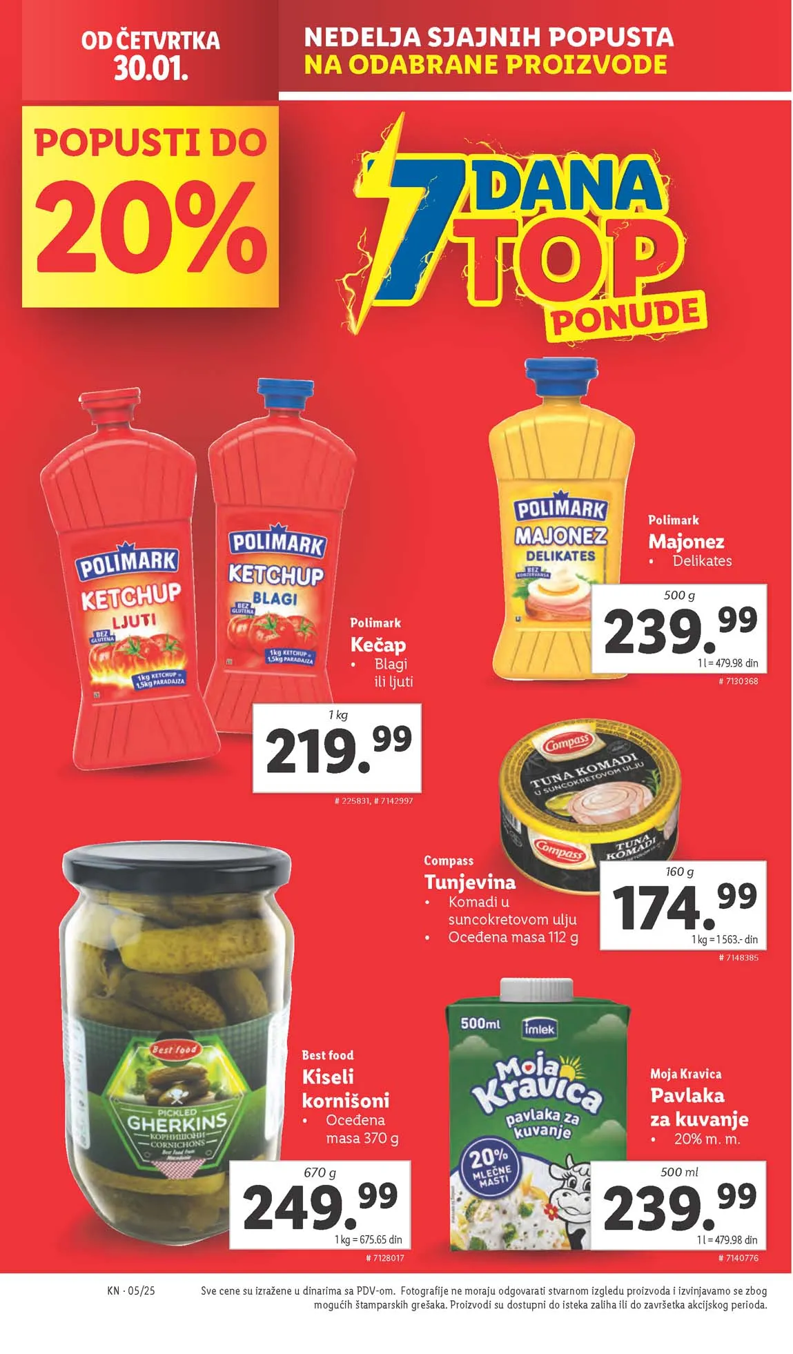 Katalozi Lidl kataloška ponuda