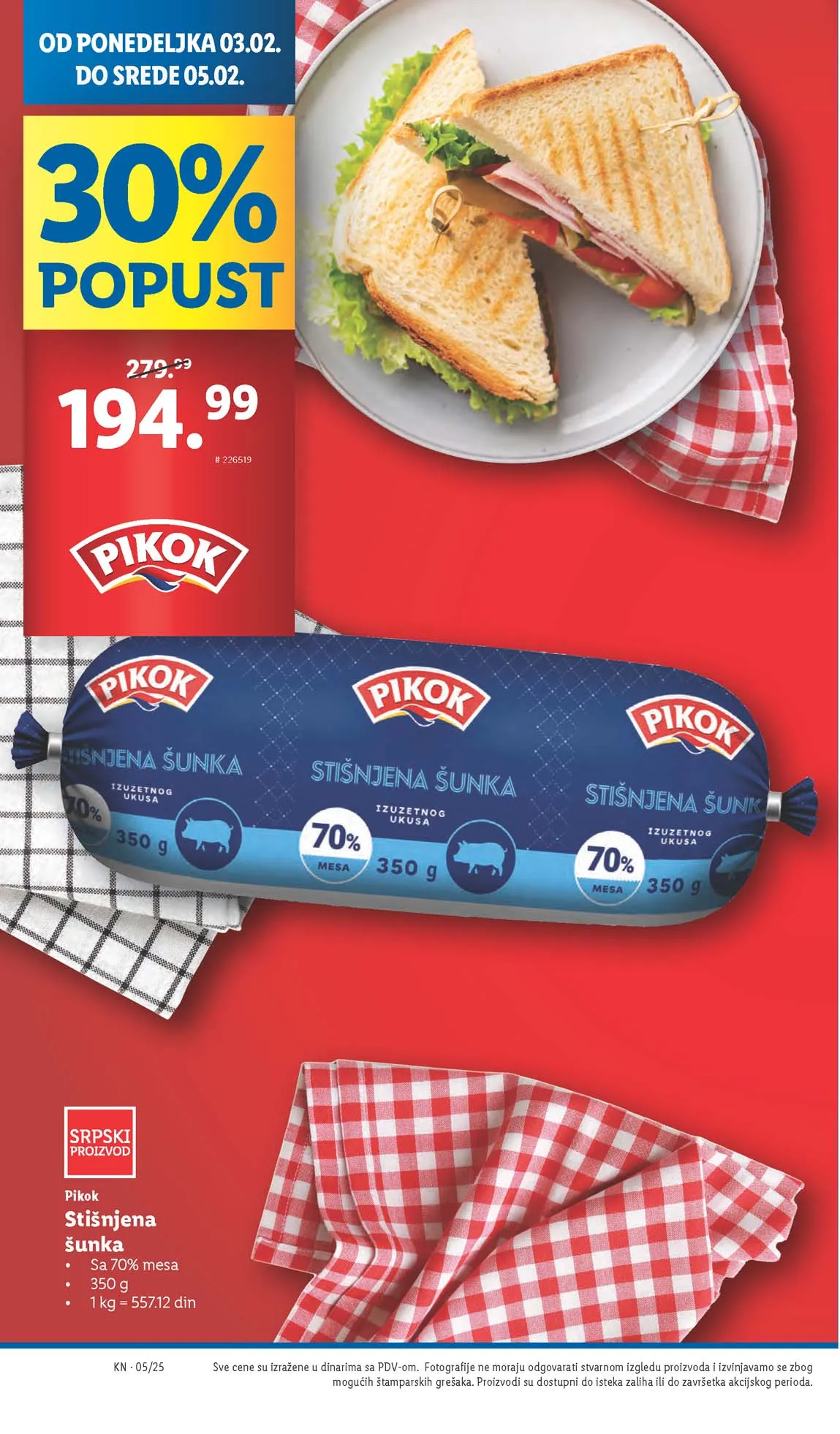 Katalozi Lidl kataloška ponuda