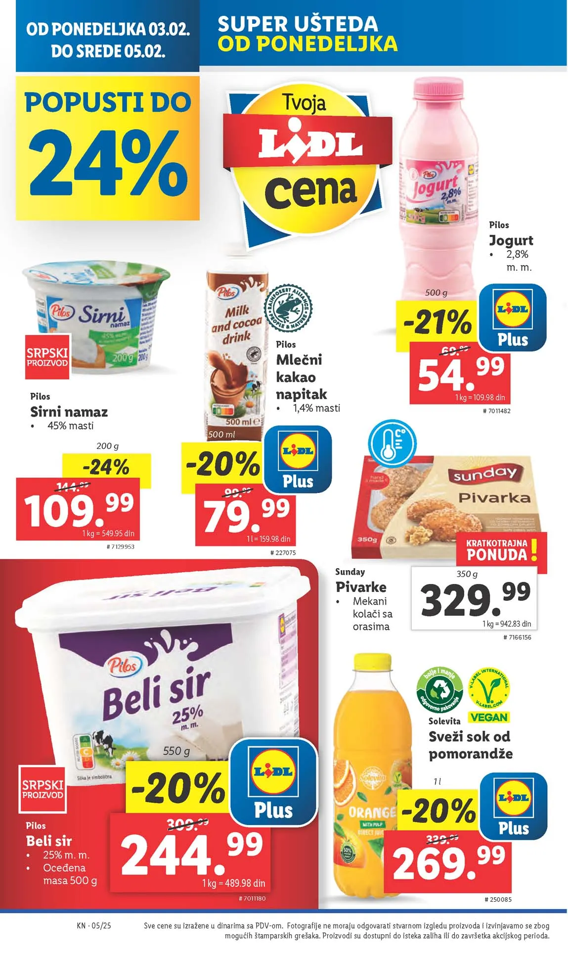 Katalozi Lidl kataloška ponuda