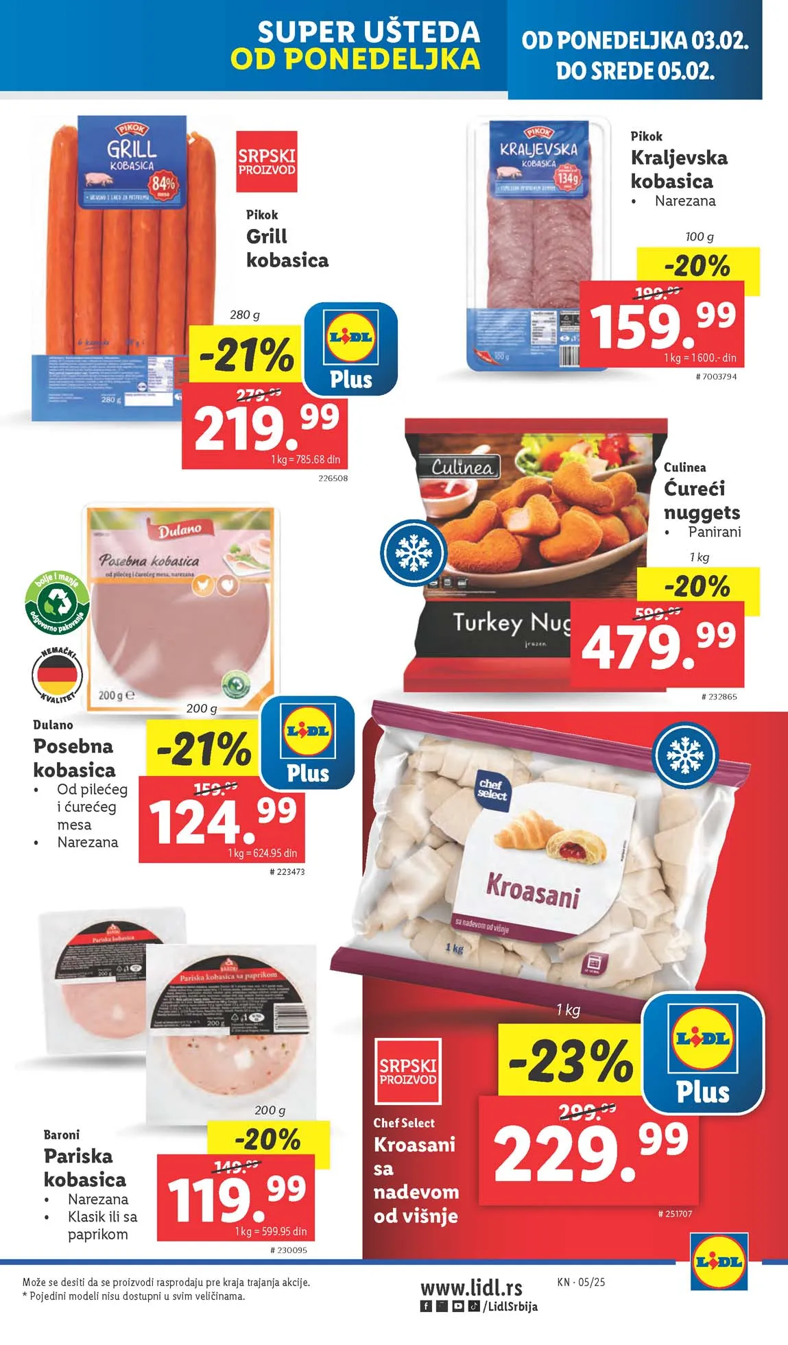 Katalozi Lidl kataloška ponuda