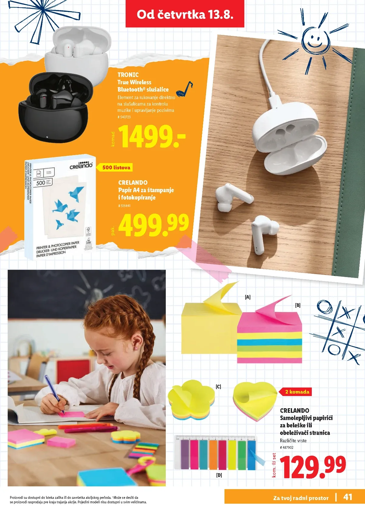 Lidl školski katalog stranica 41 – organizatori i kancelarijski pribor