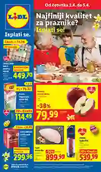 Lidl akcija novi katalog sniženja do 08.04.2026 Srbija