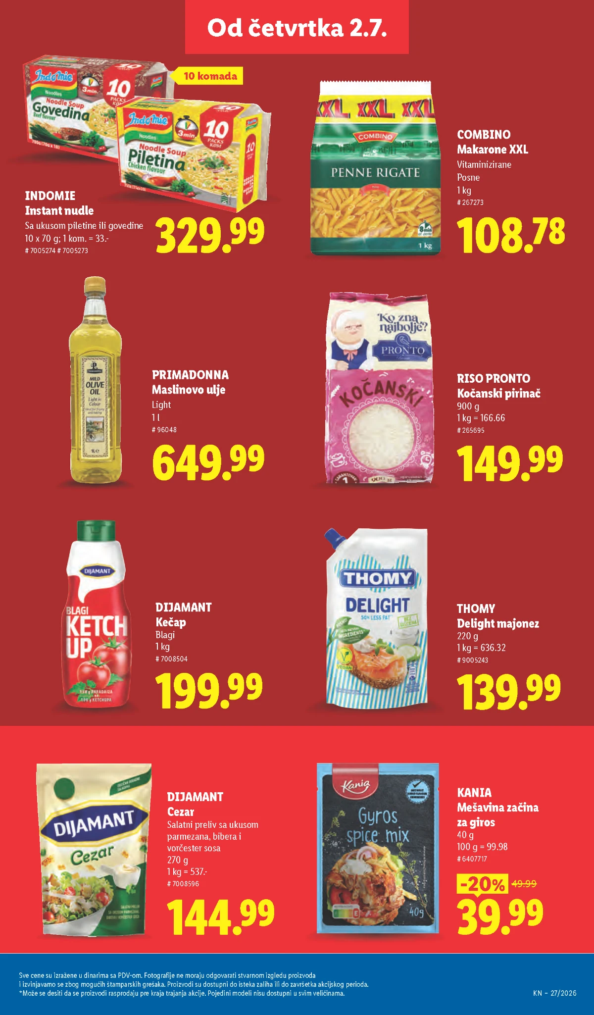 Vina, kokteli i alkoholna pića na akciji u Lidl katalogu