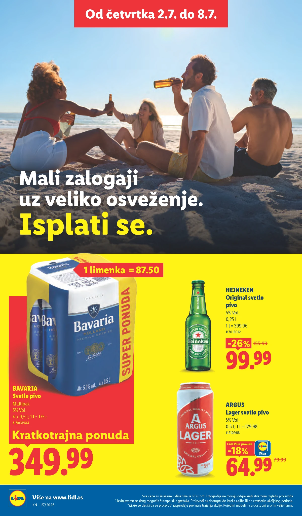 Bio žitarice, biljni napici i zdravi proizvodi u Lidl katalogu