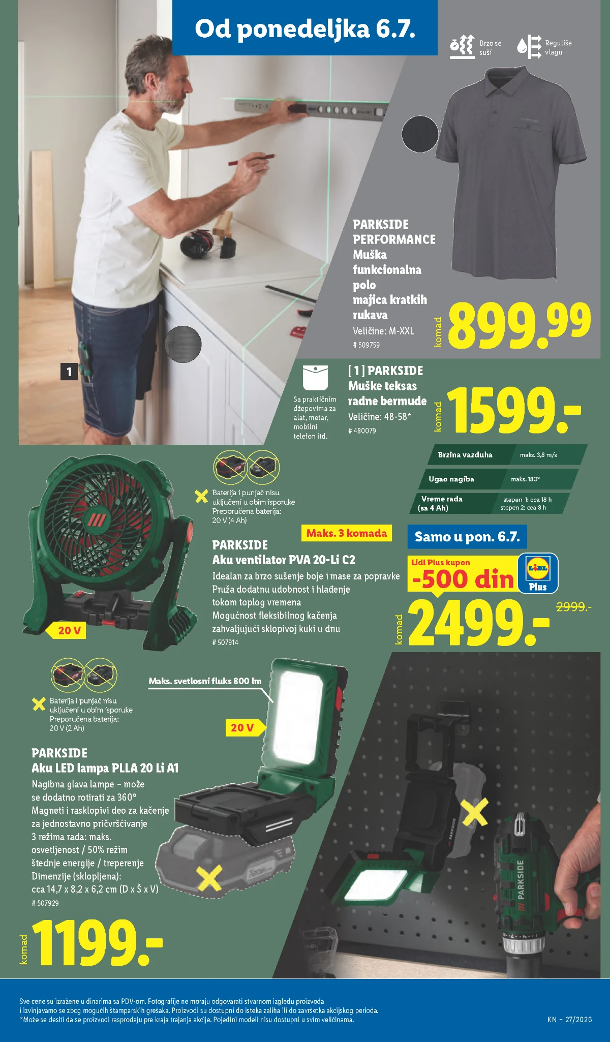 Lidl katalog do 08.07.2026 – kuhinja, domaćinstvo i sezonska ponuda