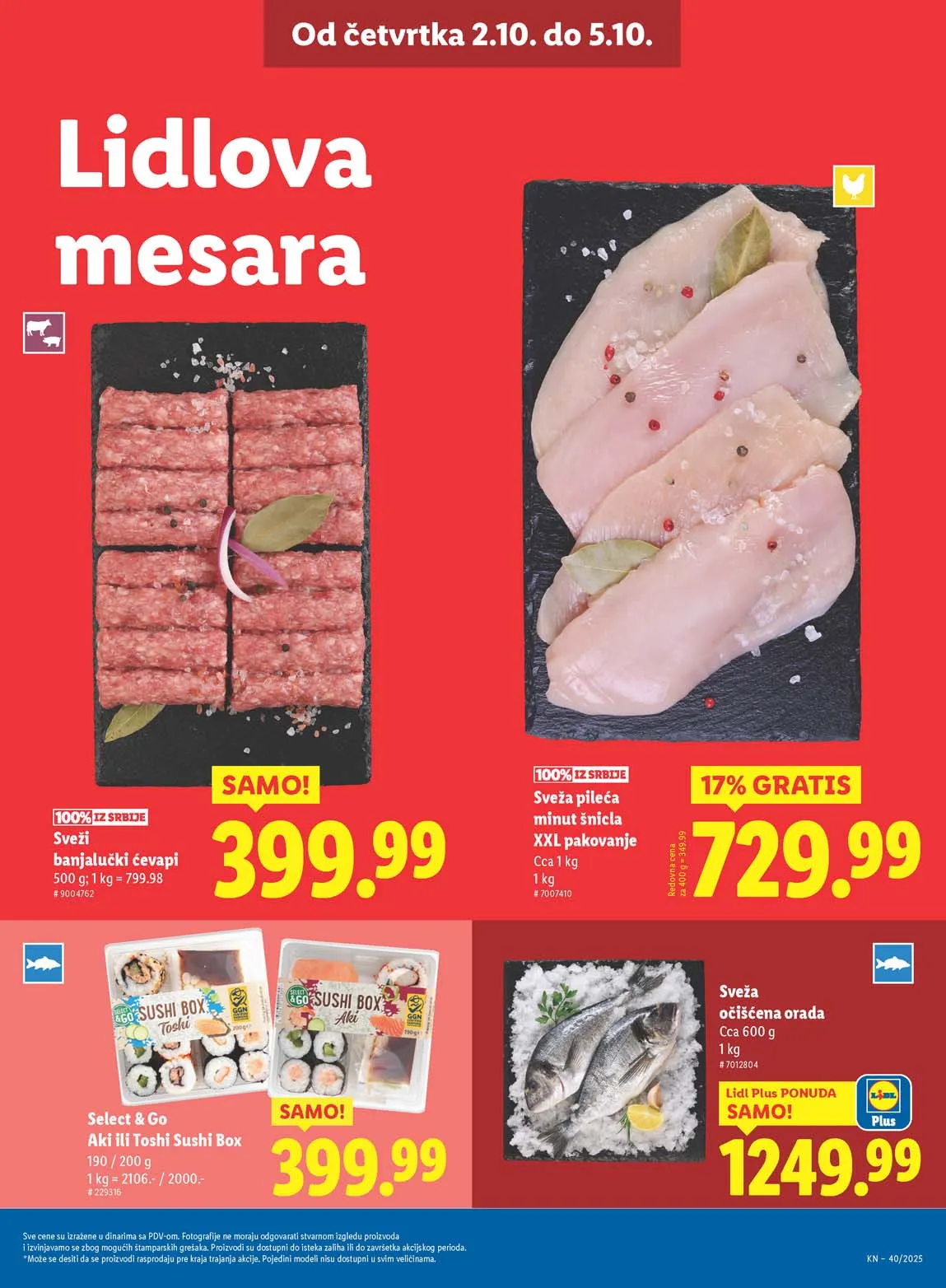 Katalozi Lidl kataloška ponuda