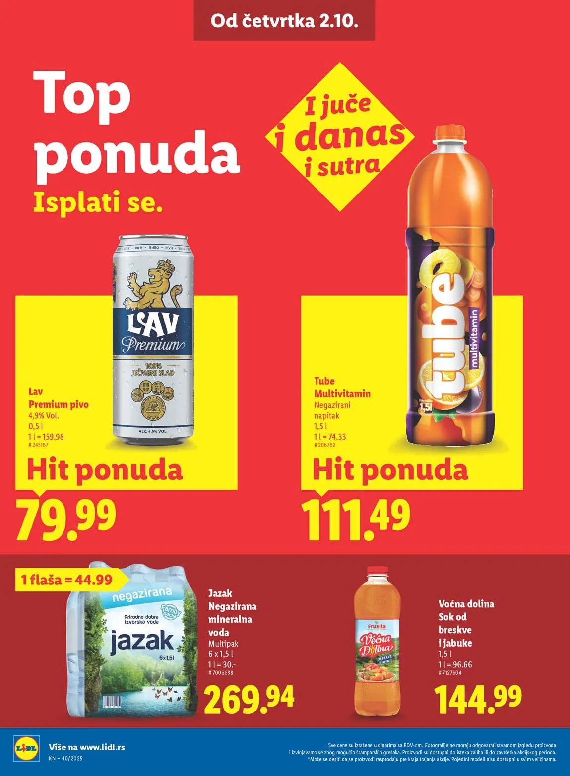 Katalozi Lidl kataloška ponuda
