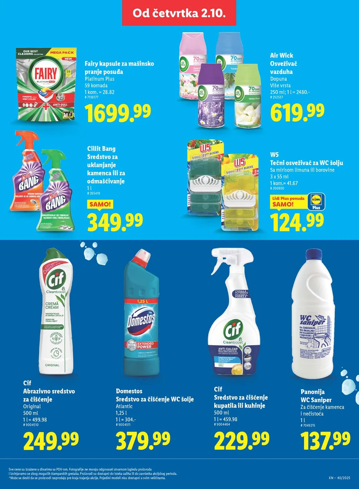 Katalozi Lidl kataloška ponuda