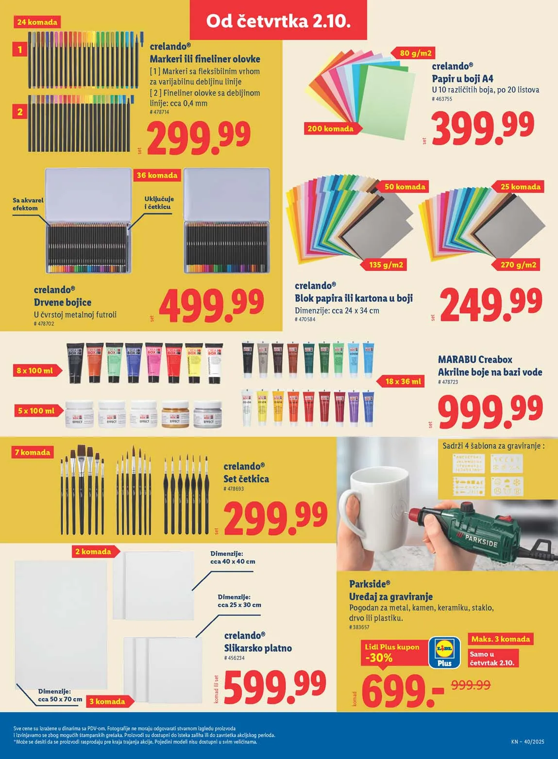 Katalozi Lidl kataloška ponuda