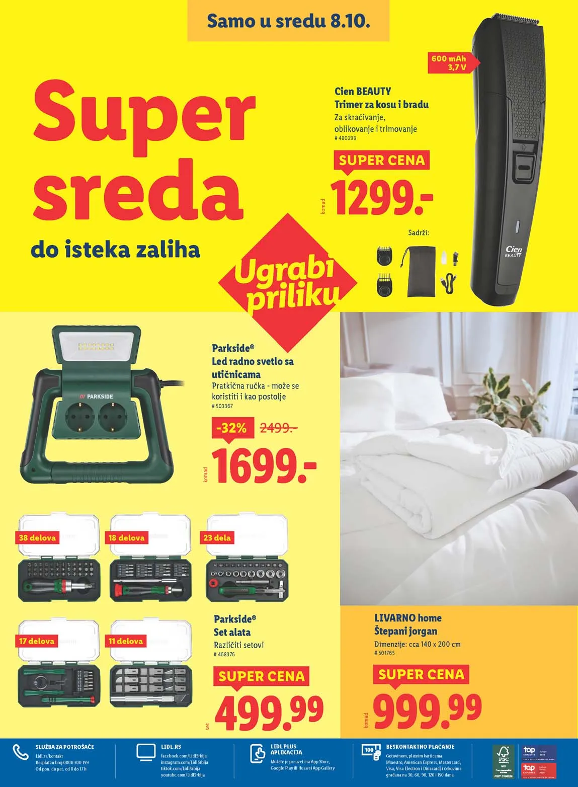 Katalozi Lidl kataloška ponuda