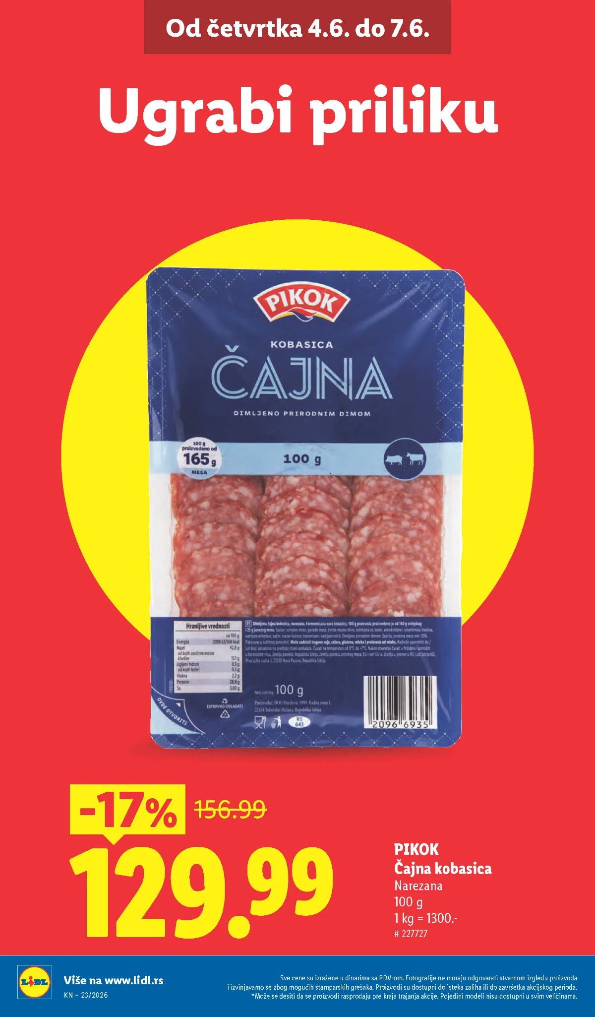 Lidl bademi i Amstel pivo na akciji Lidl bademi, Amstel pivo i Lidl Plus ponude