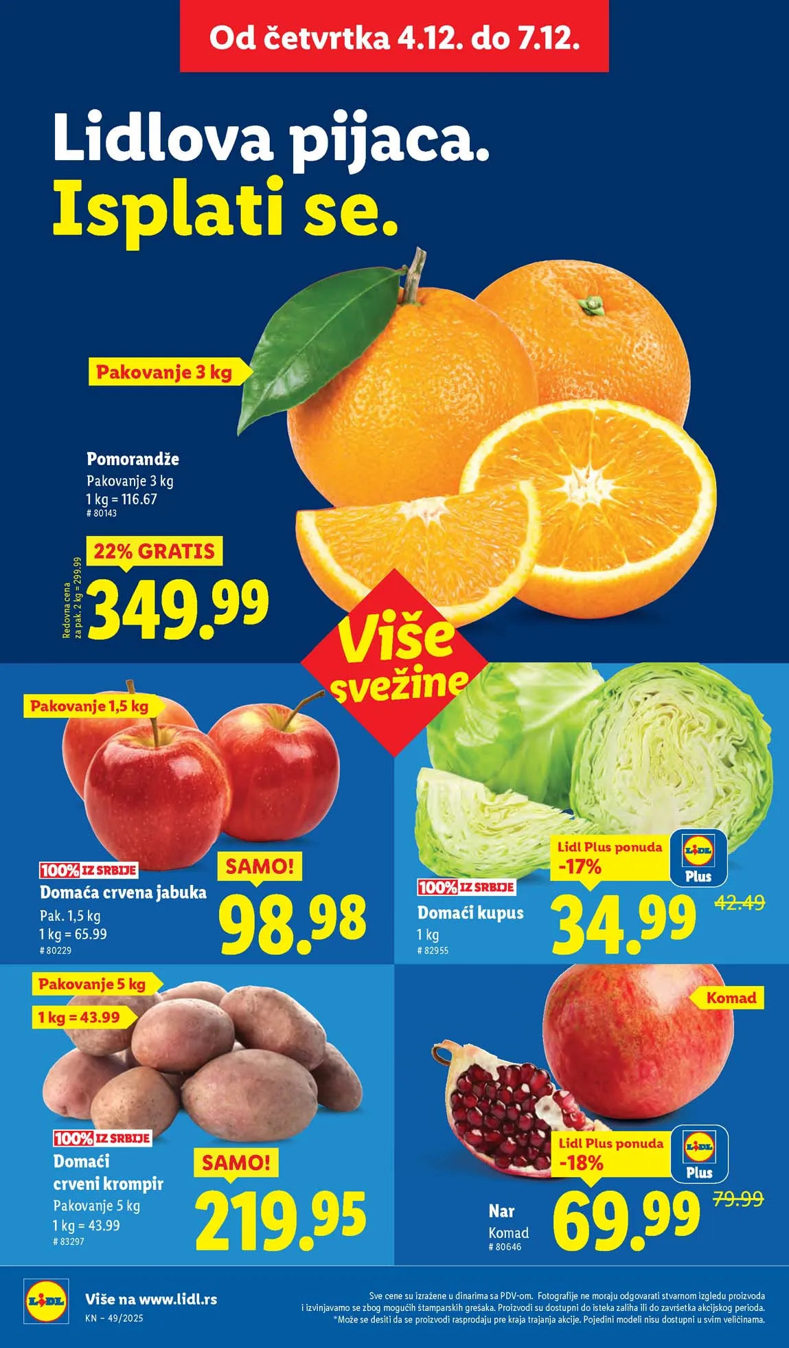Lidl katalog sniženja Lidl akcija sniženja