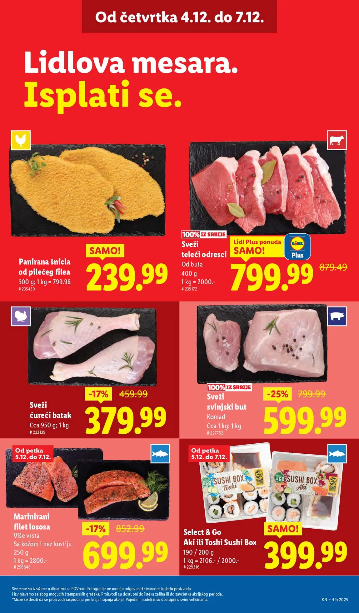 Lidl katalog sniženja Lidl akcija sniženja