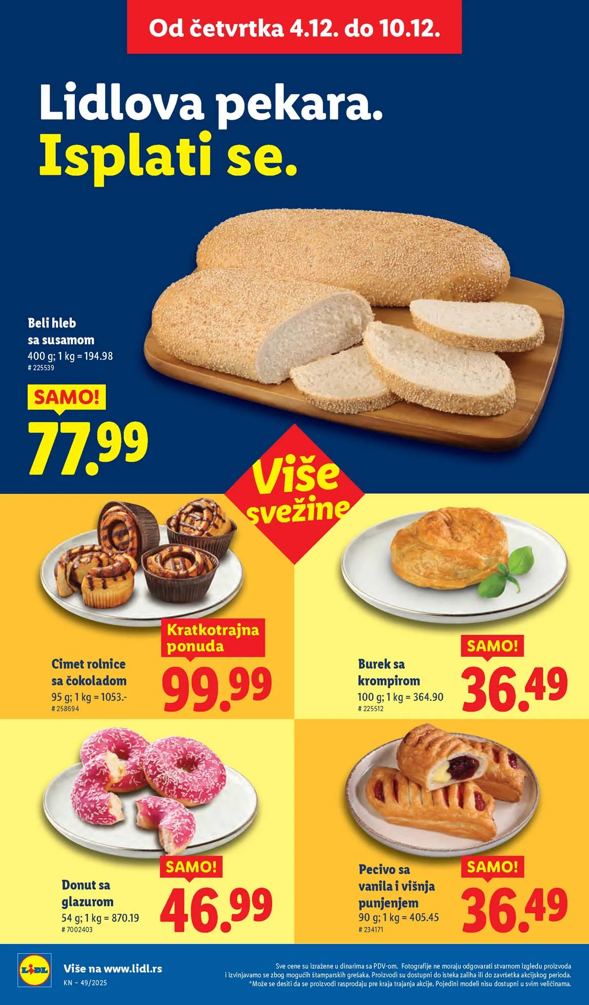 Lidl katalog sniženja Lidl akcija sniženja