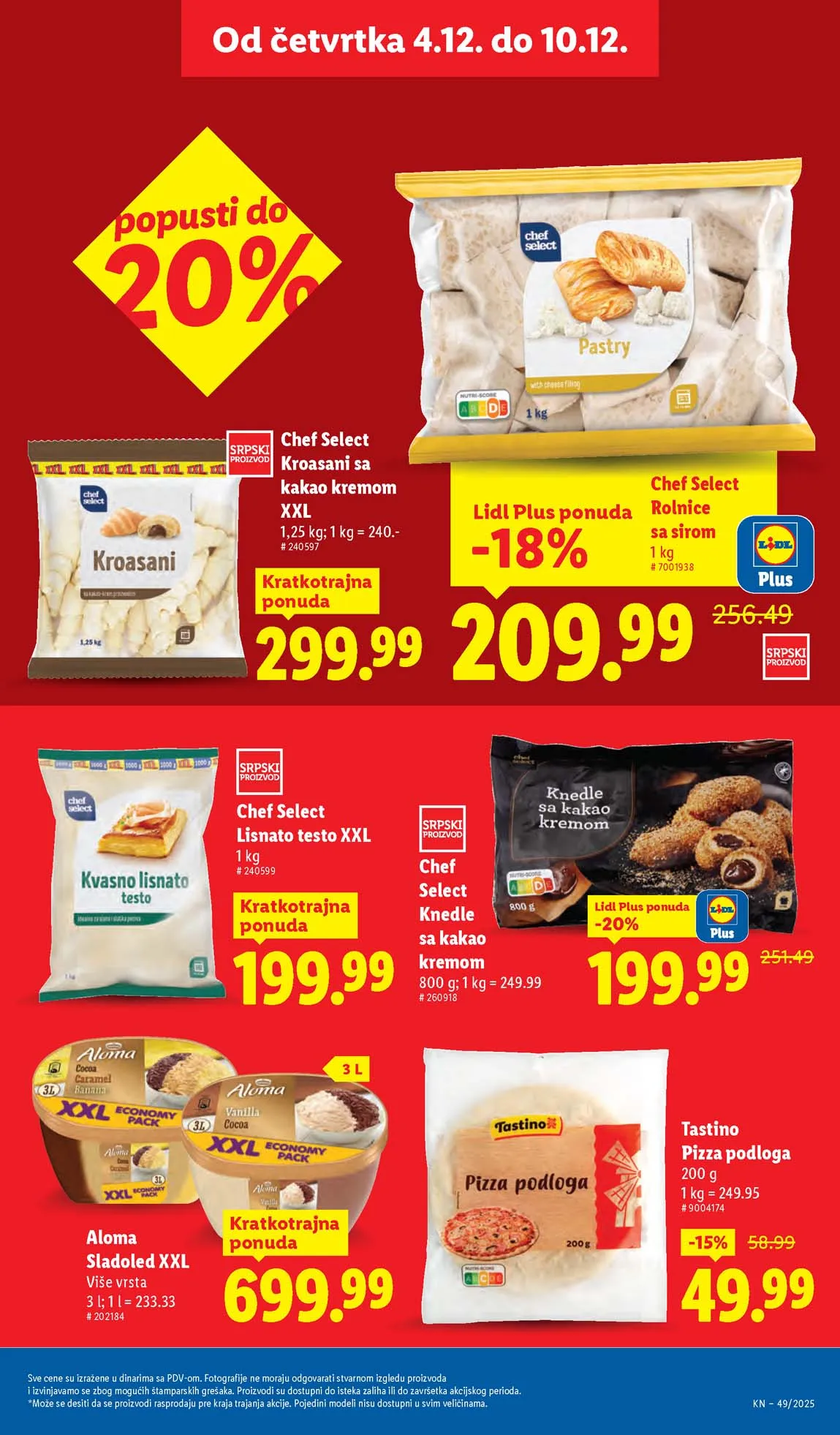 Lidl katalog sniženja Lidl akcija sniženja