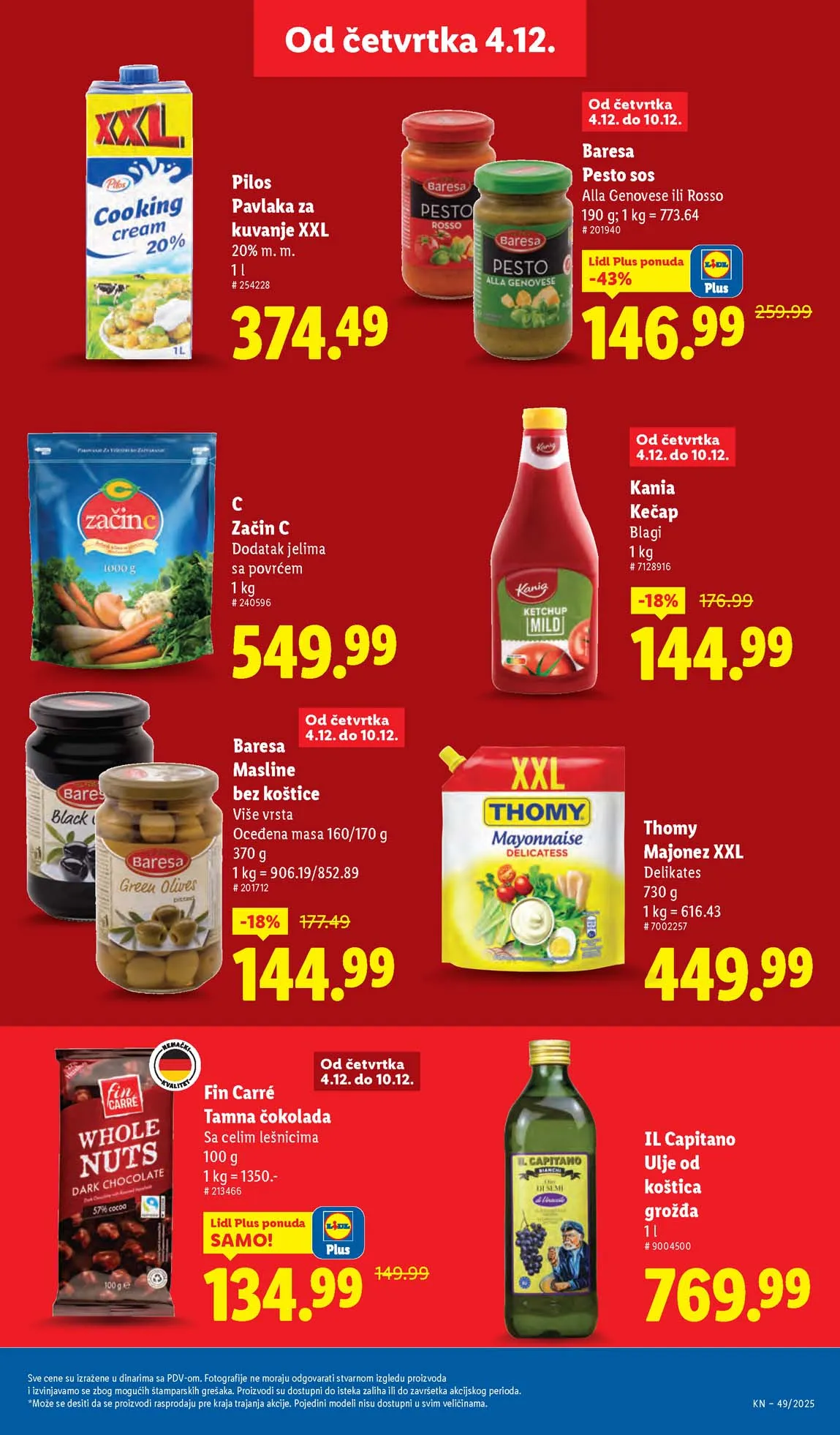 Lidl katalog sniženja Lidl akcija sniženja