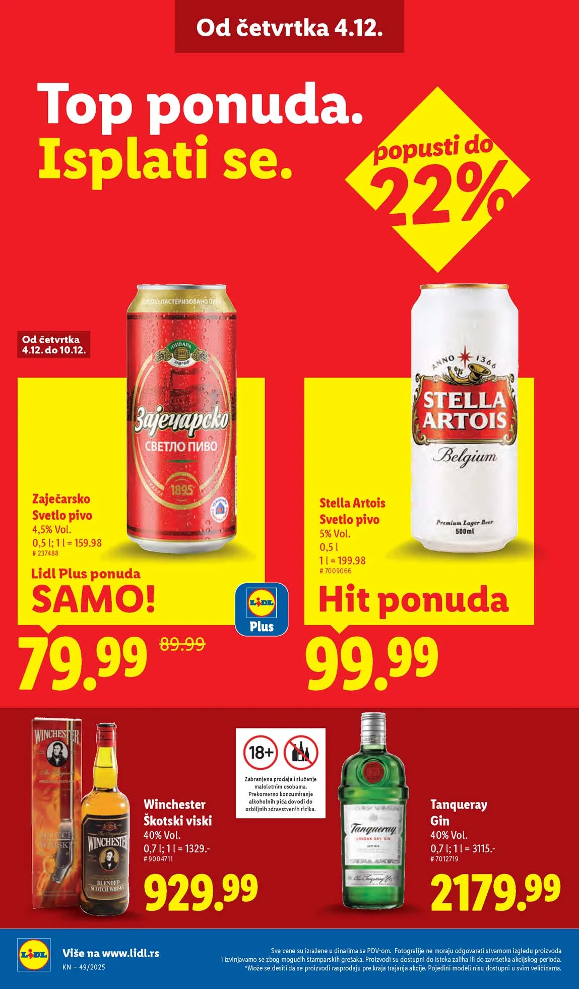 Lidl katalog sniženja Lidl akcija sniženja