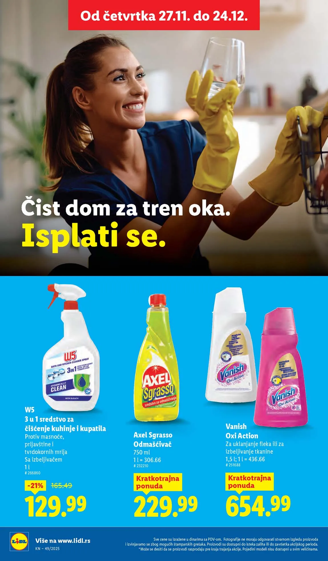 Lidl katalog sniženja Lidl akcija sniženja