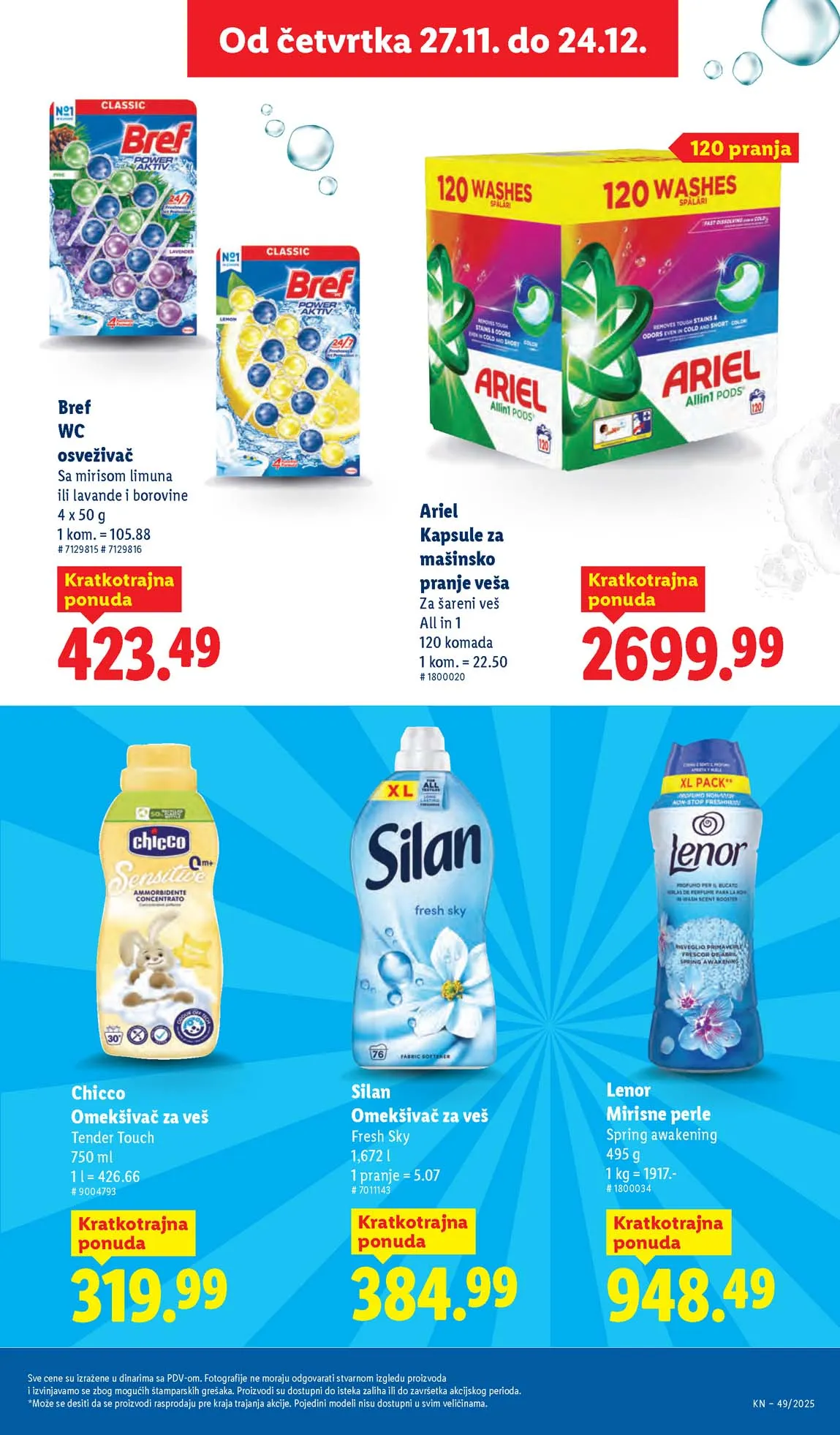 Lidl katalog sniženja Lidl akcija sniženja