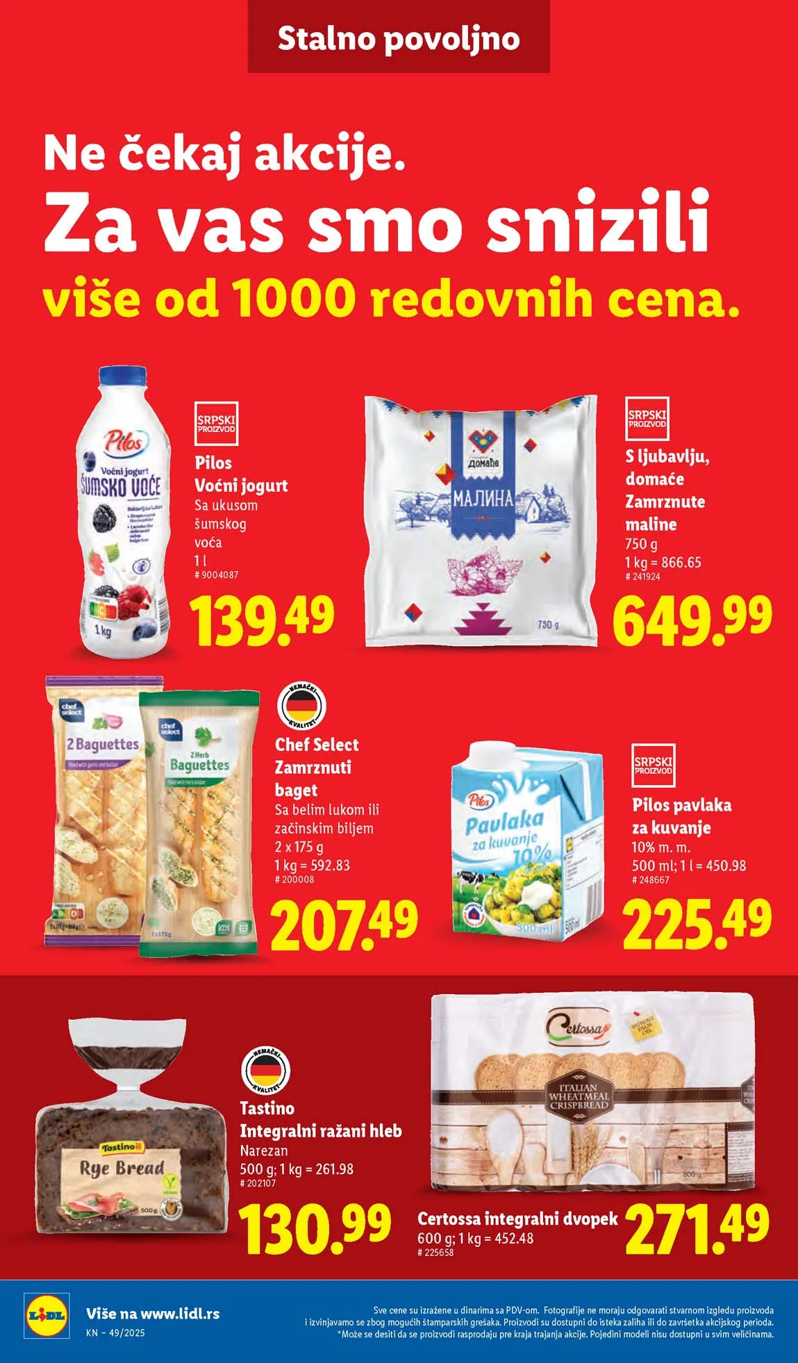 Lidl katalog sniženja Lidl akcija sniženja
