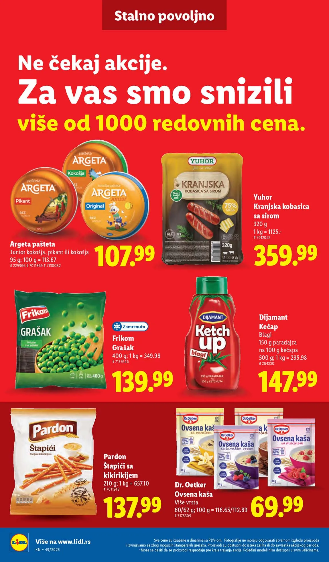 Lidl katalog sniženja Lidl akcija sniženja