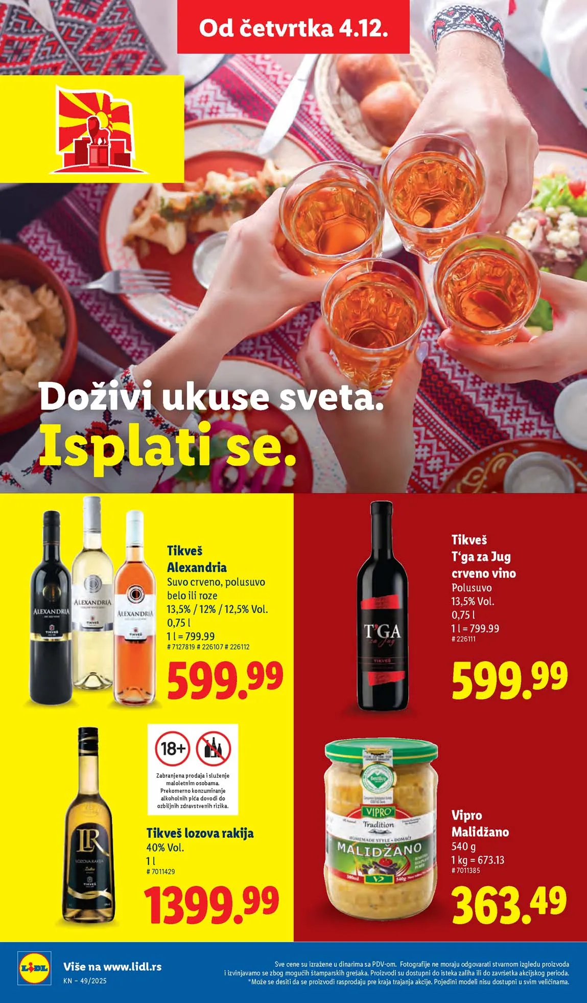 Lidl katalog sniženja Lidl akcija sniženja