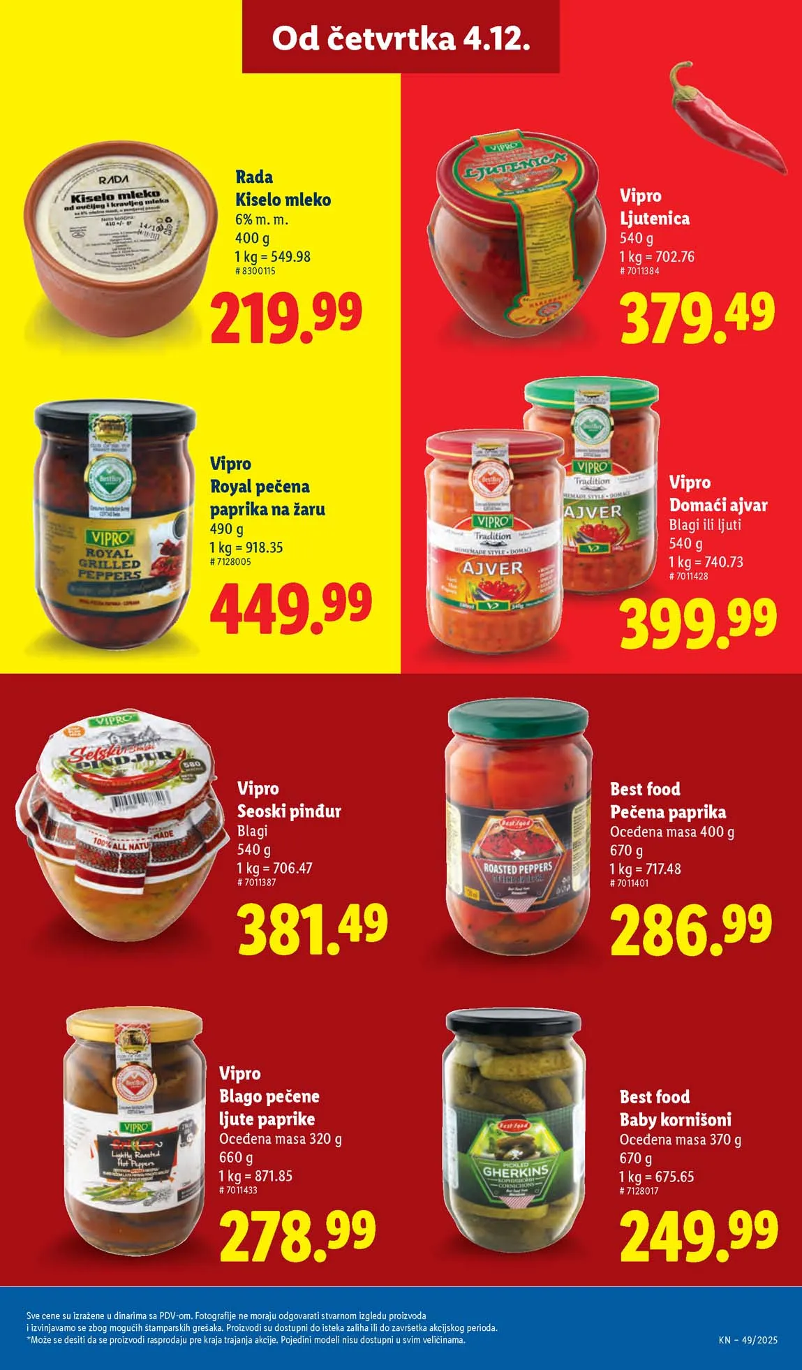 Lidl katalog sniženja Lidl akcija sniženja