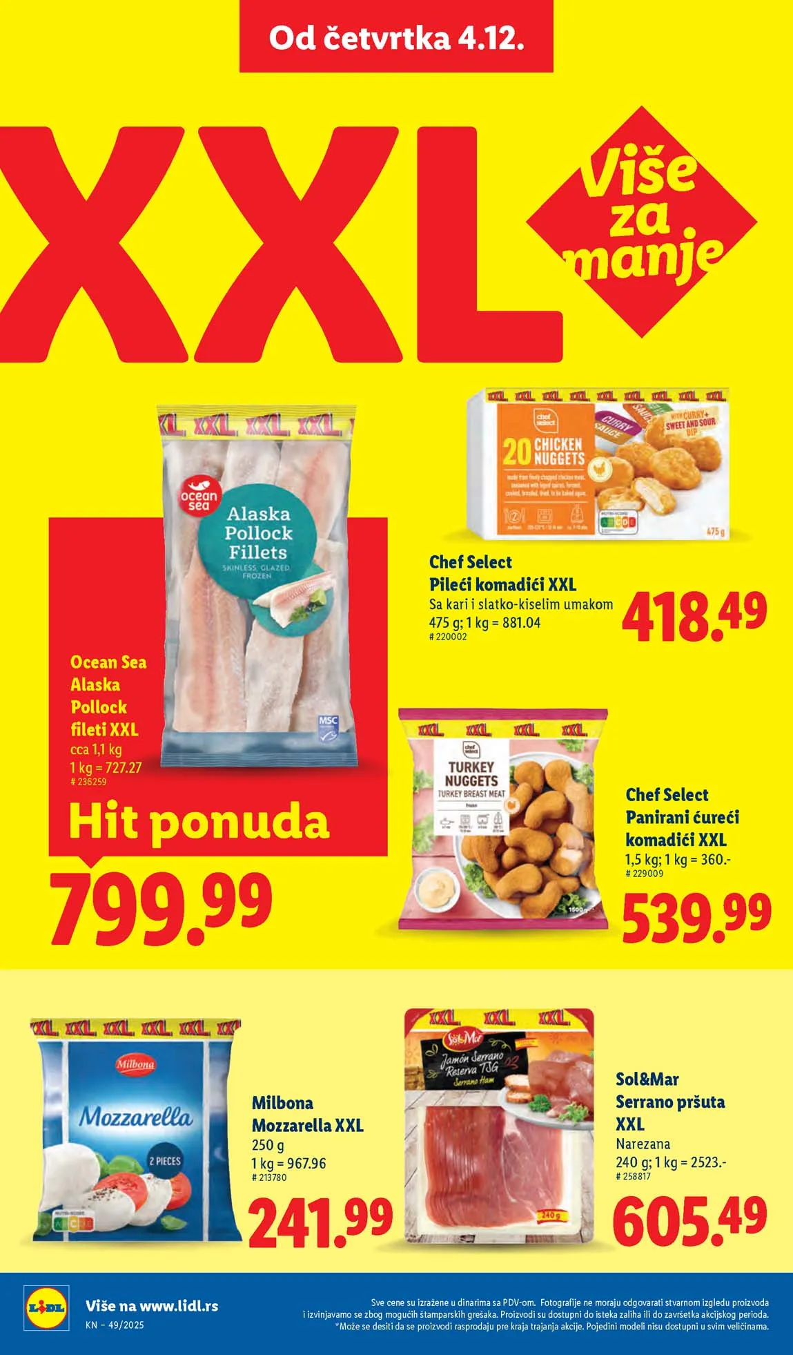 Lidl katalog sniženja Lidl akcija sniženja