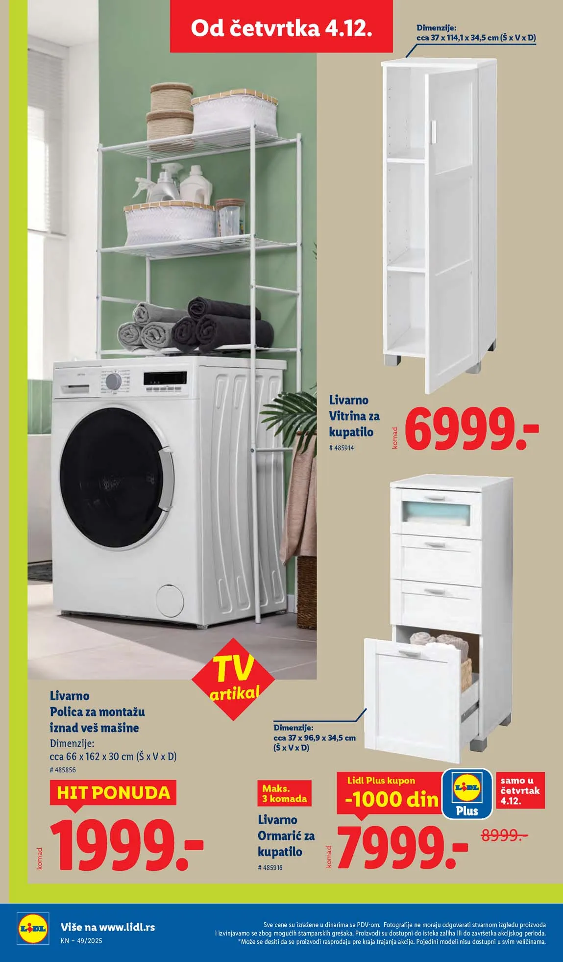 Lidl katalog sniženja Lidl akcija sniženja