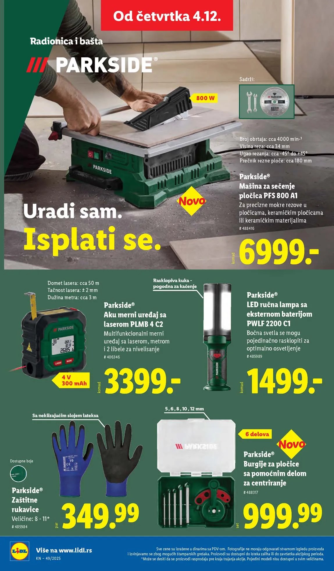 Lidl katalog sniženja Lidl akcija sniženja