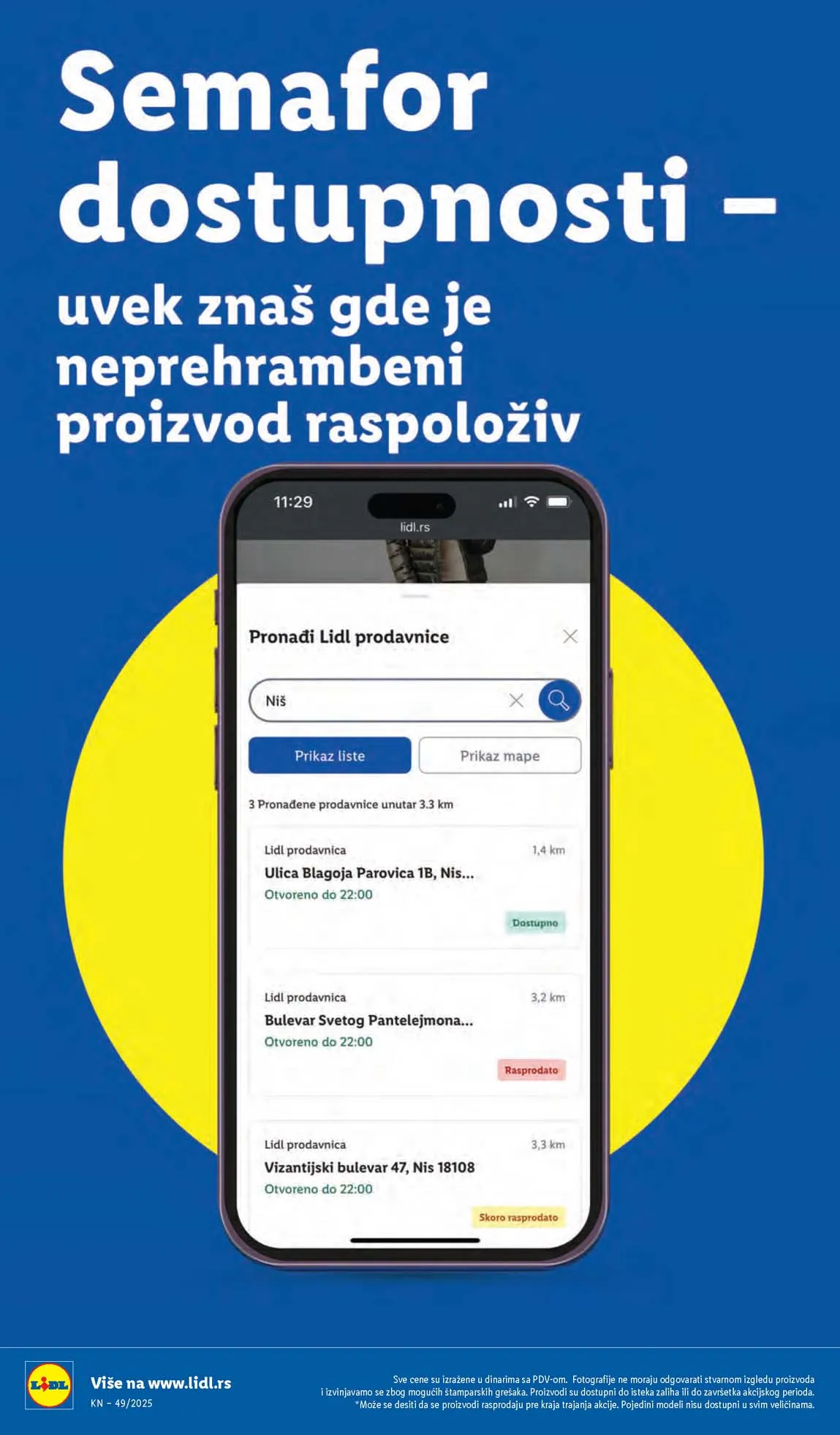 Lidl katalog sniženja Lidl akcija sniženja