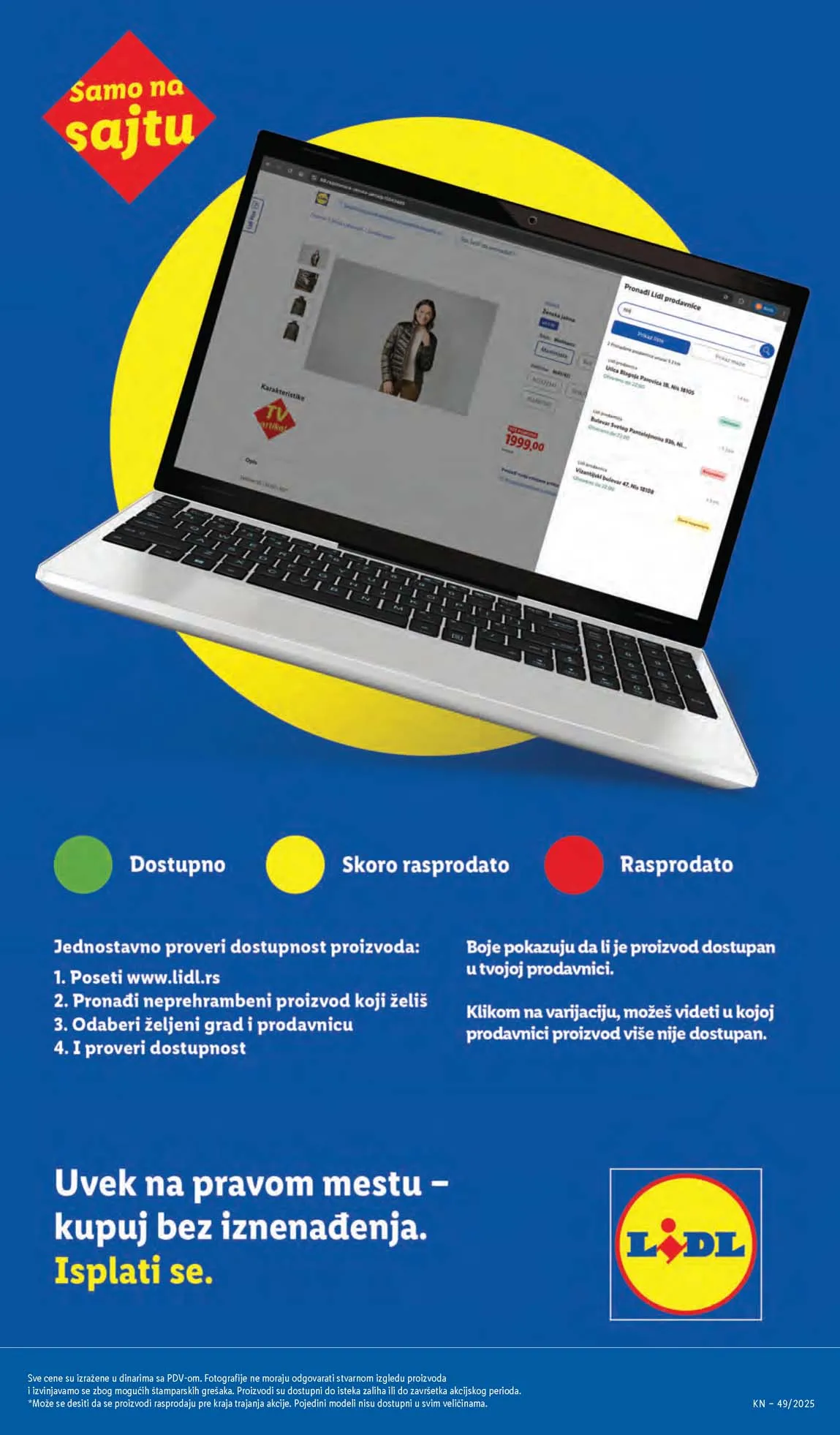 Lidl katalog sniženja Lidl akcija sniženja